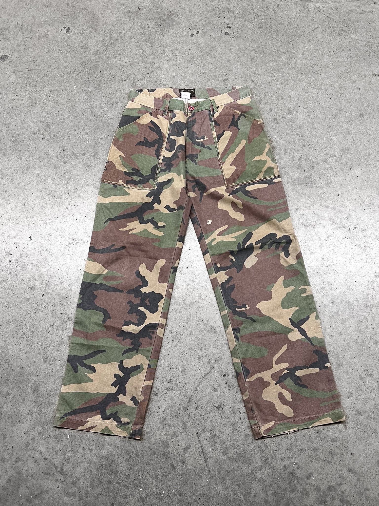 2000S STUSSY CAMO MILITARY PANTS / 32X30