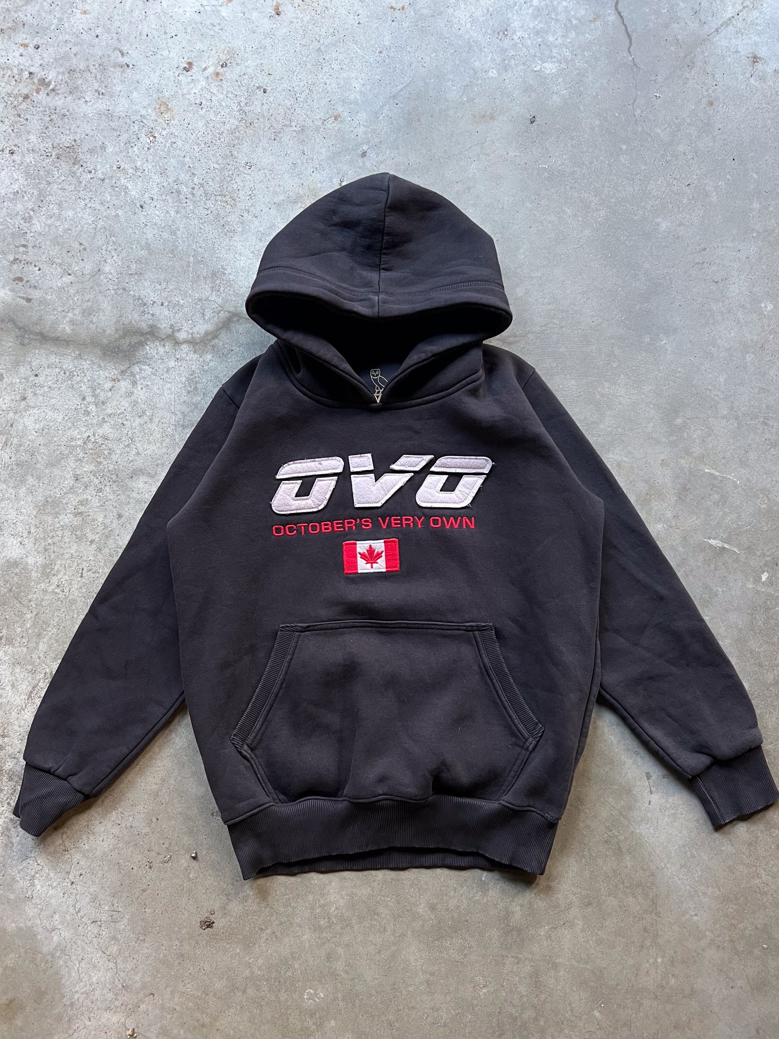 OVO CANADIAN FLAG HOODIE / MEDIUM