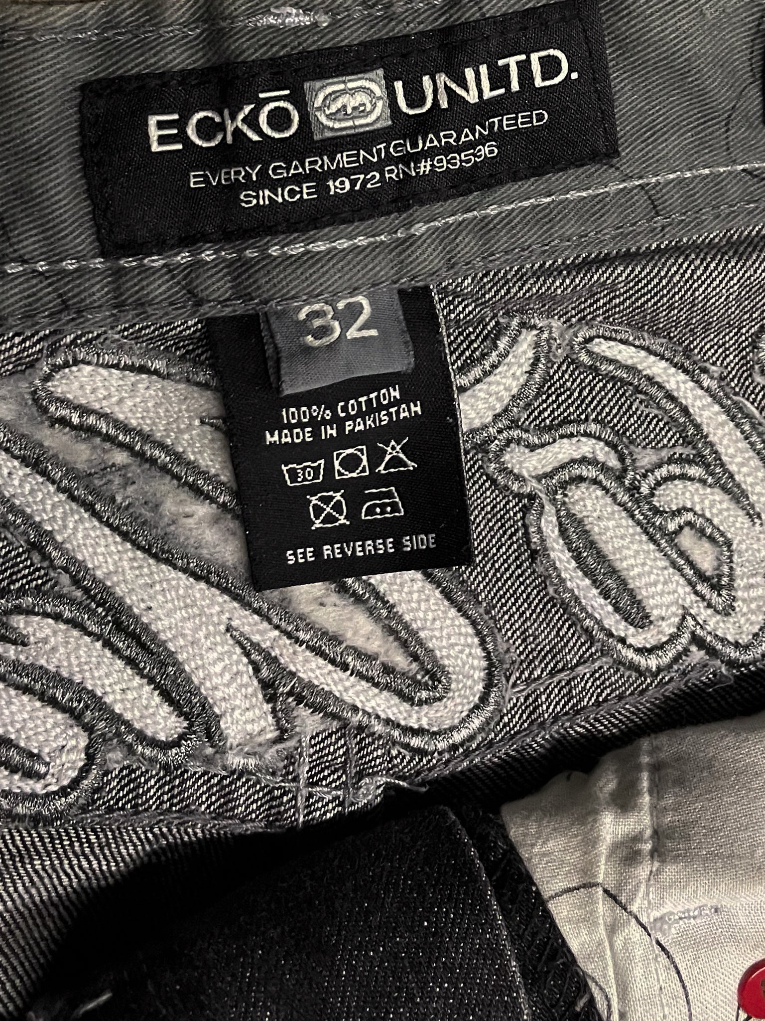 ECKO RHINO BAGGY GREY DENIM / 32x30