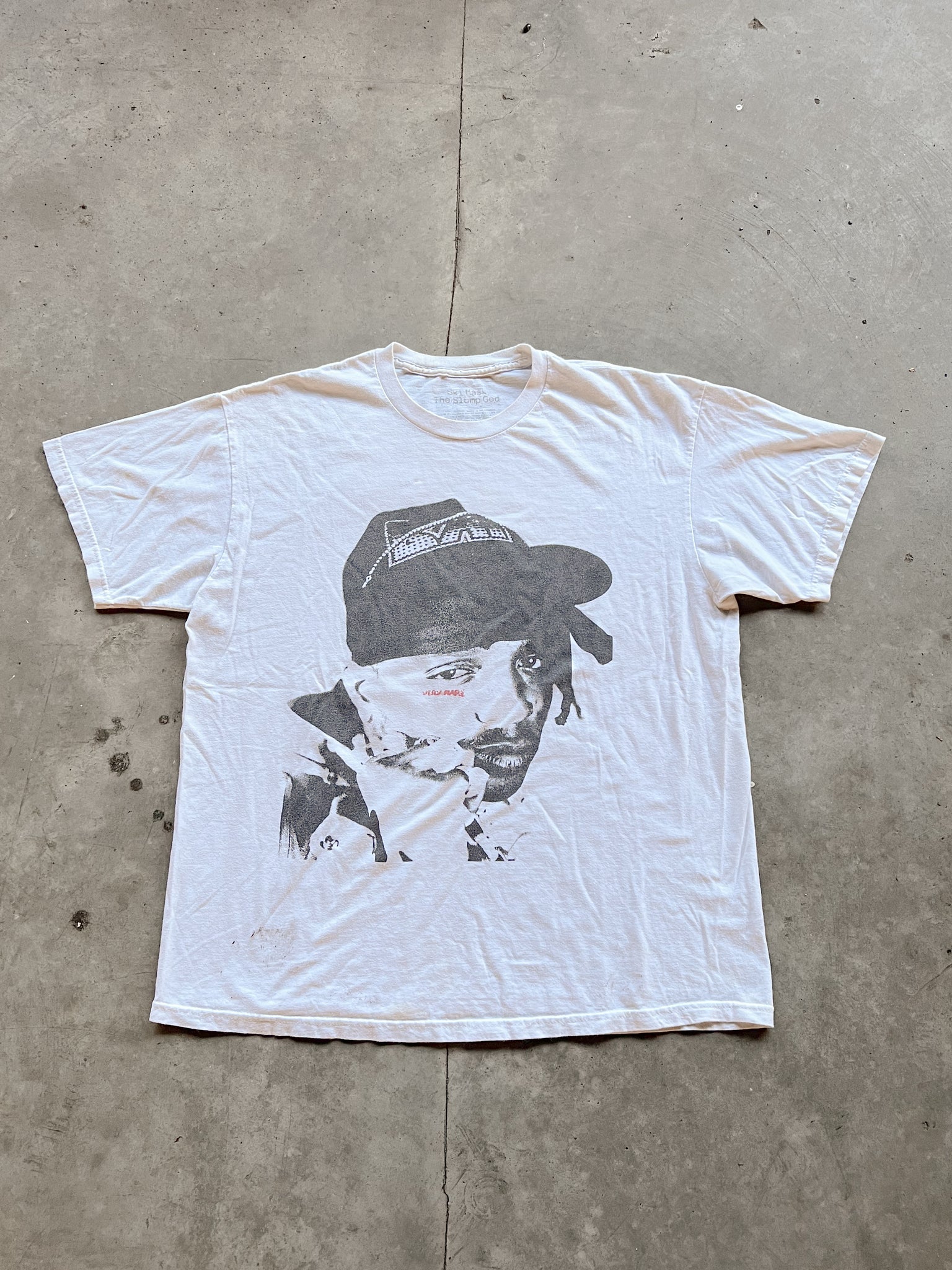 SKI MASK 'BURN THE HOODS' TEE / XLARGE