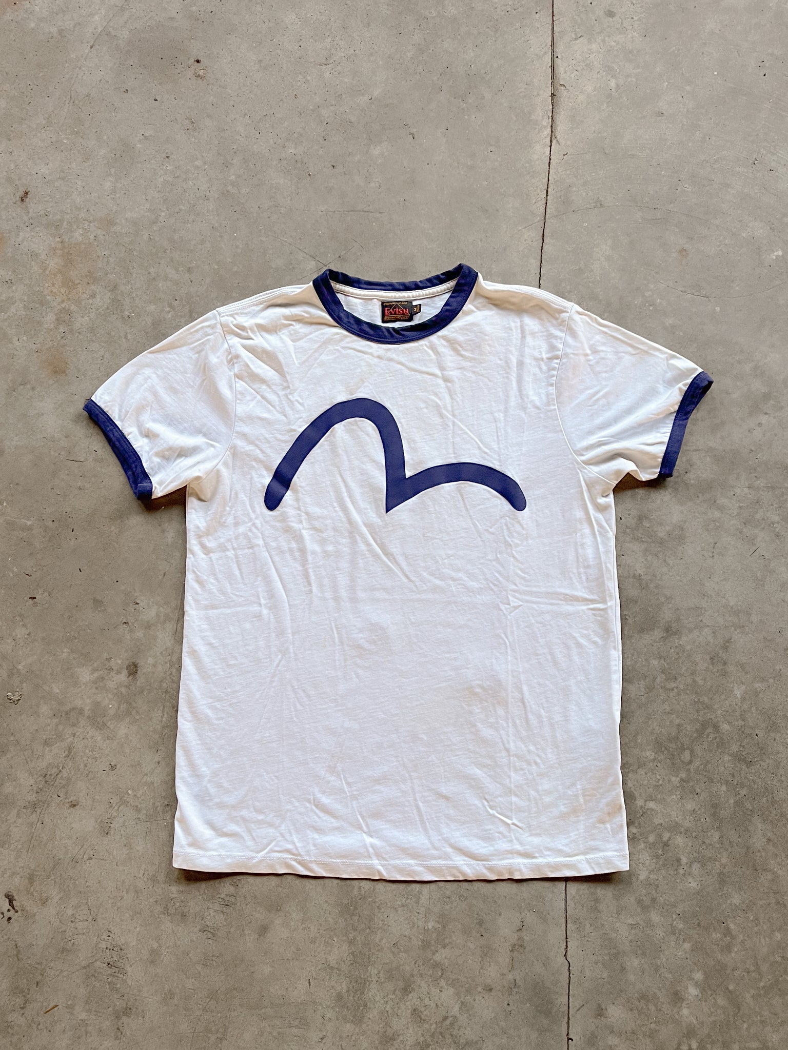 EVISU RINGER TEE / MEDIUM