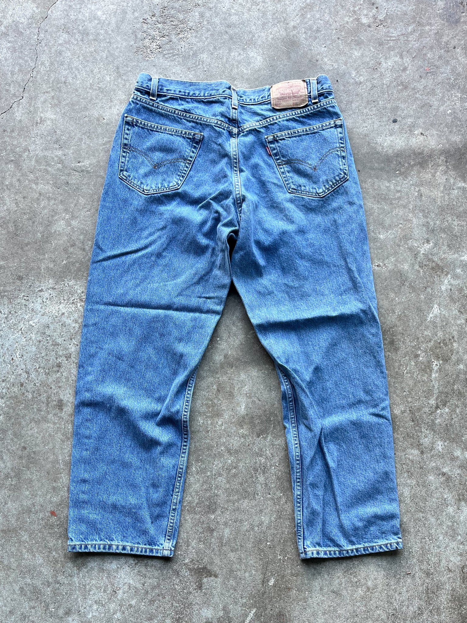 Levis 550 Relaxed Denim / 36x30