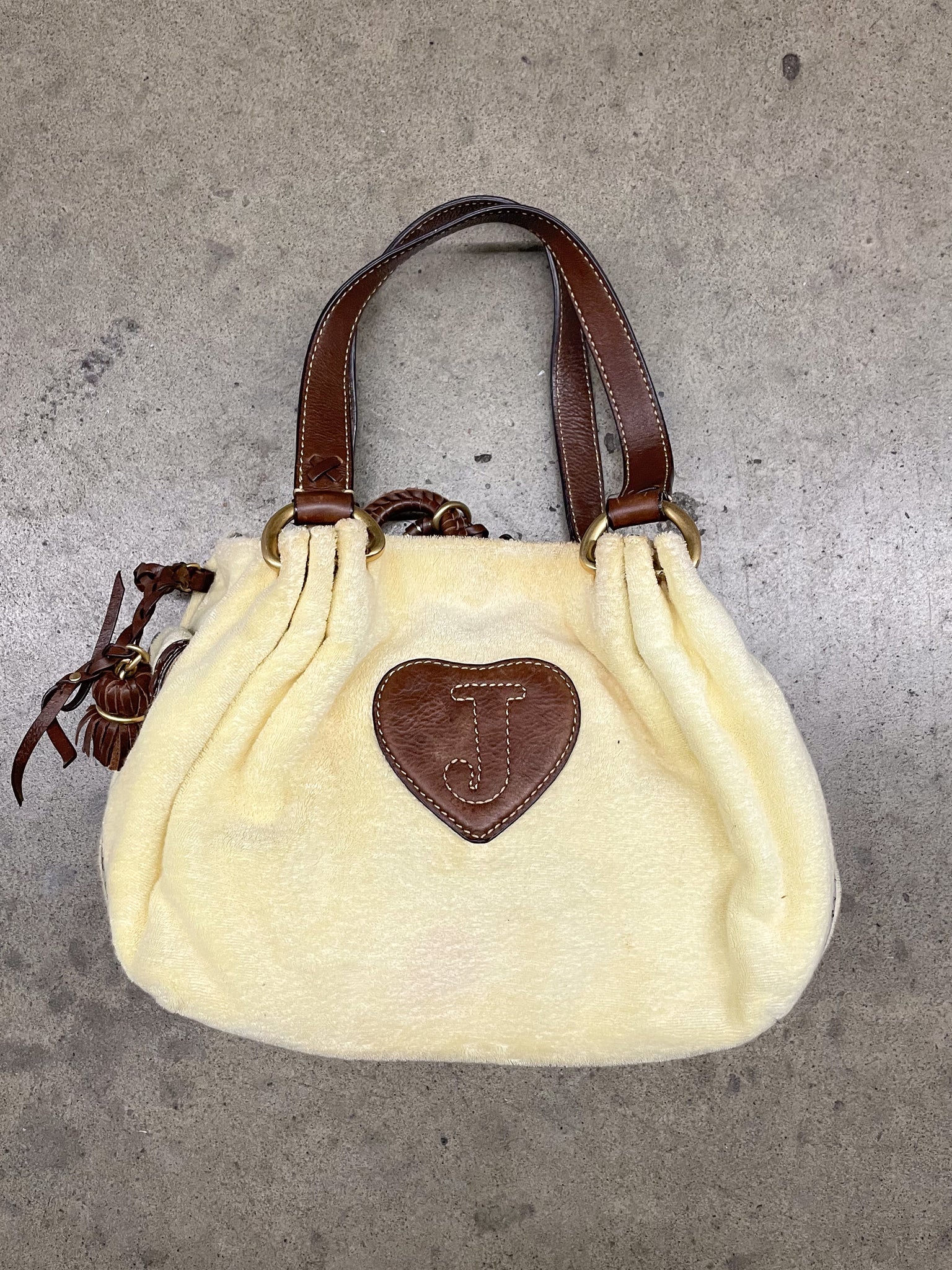 JUICY COUTURE SHOULDER BAG / YELLOW