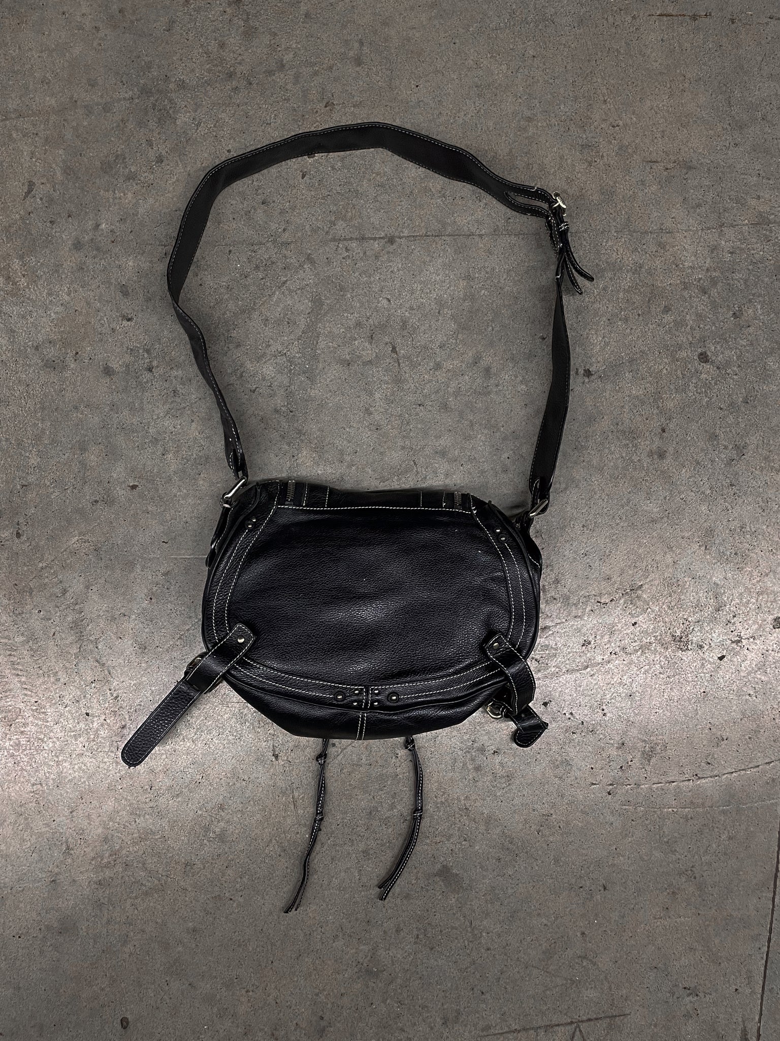 CHLOE PADDINGTON SADDLE BAG / BLACK