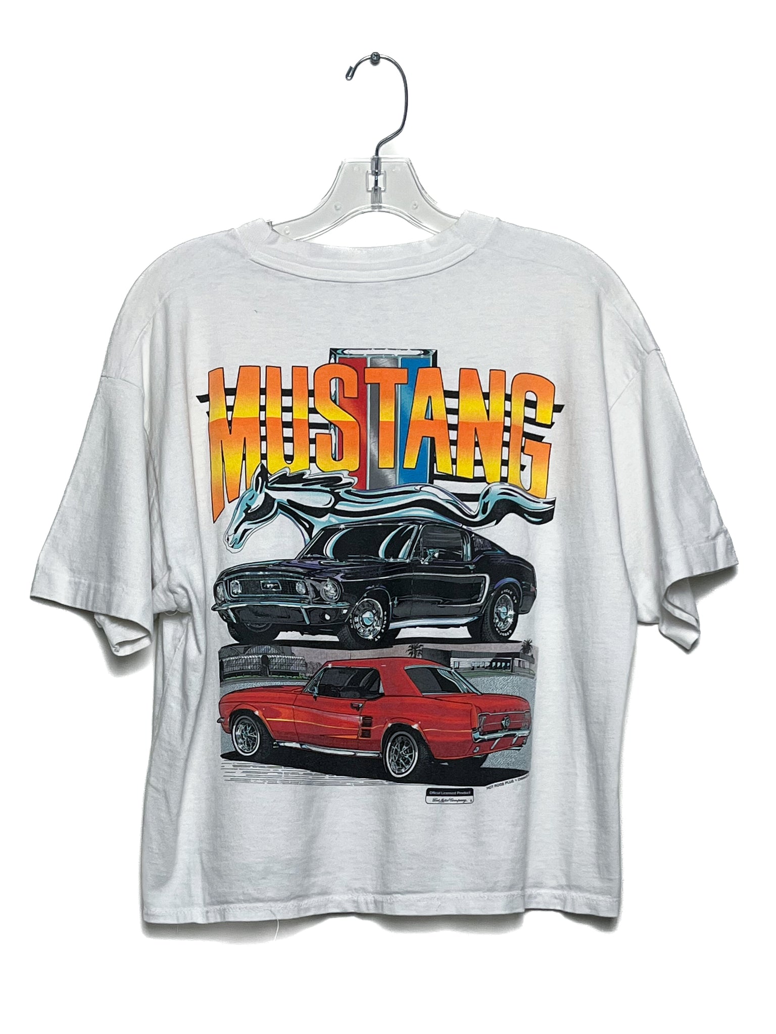 1990 CLASSIC MUSTANG CROPPED TEE  / XLARGE