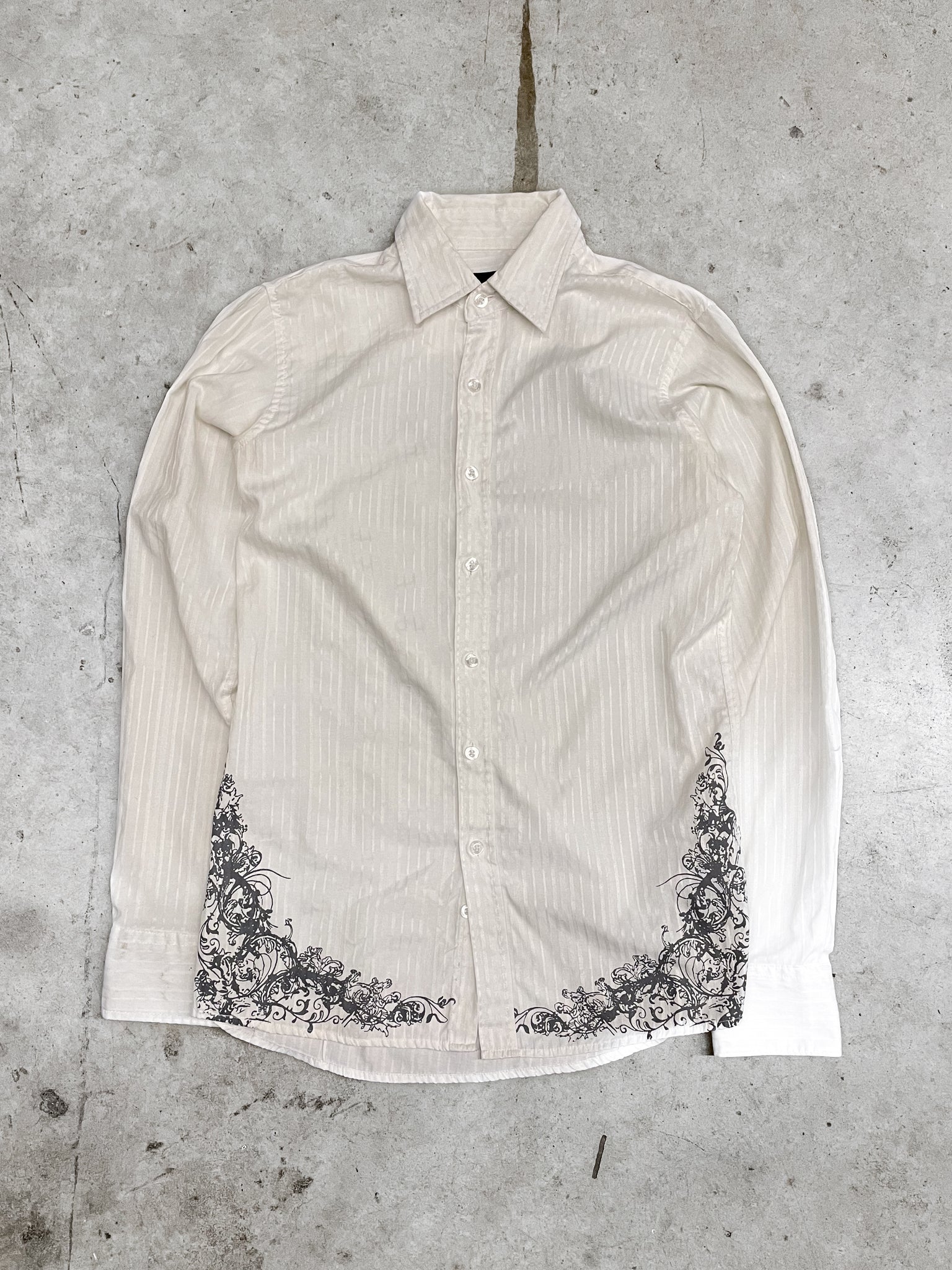 VROOM EURO WHITE BUTTONUP / SMALL