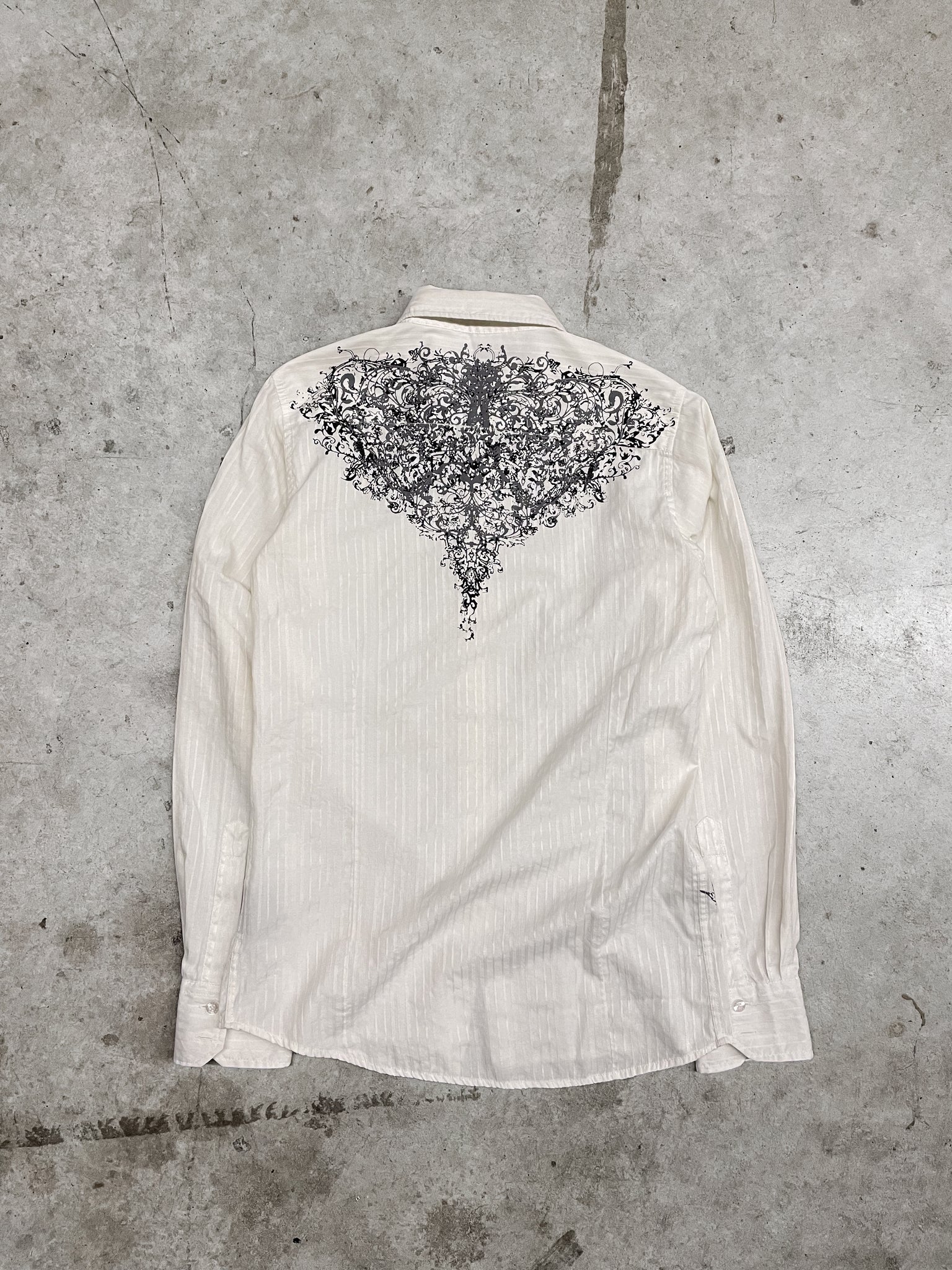 VROOM EURO WHITE BUTTONUP / SMALL