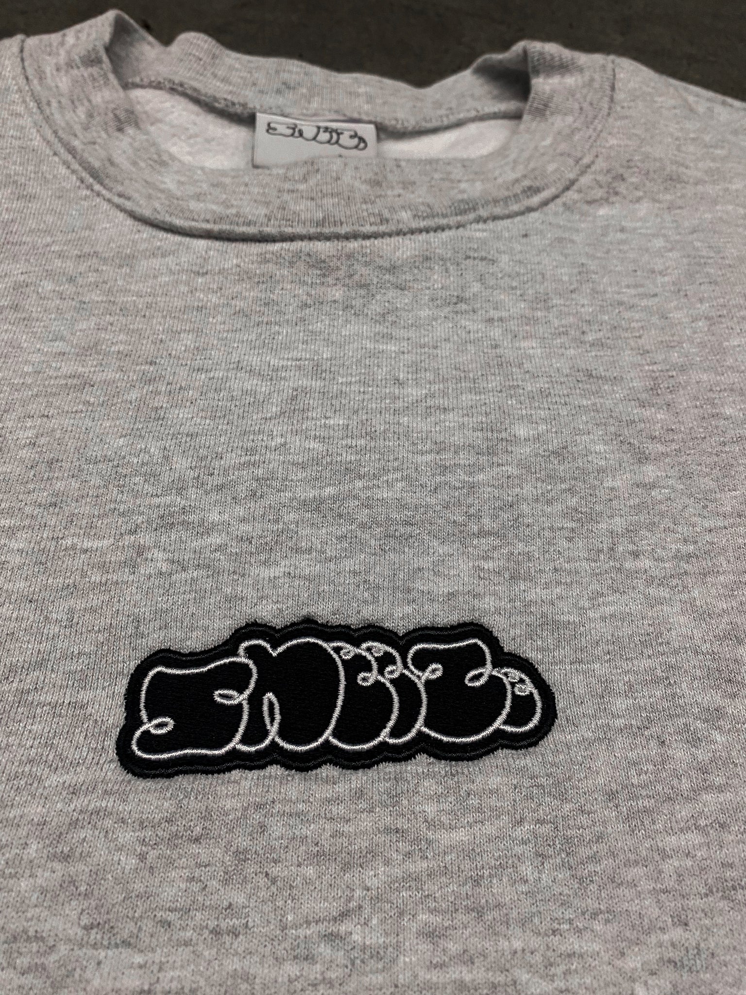 Sneeze Heather grey crewneck / medium