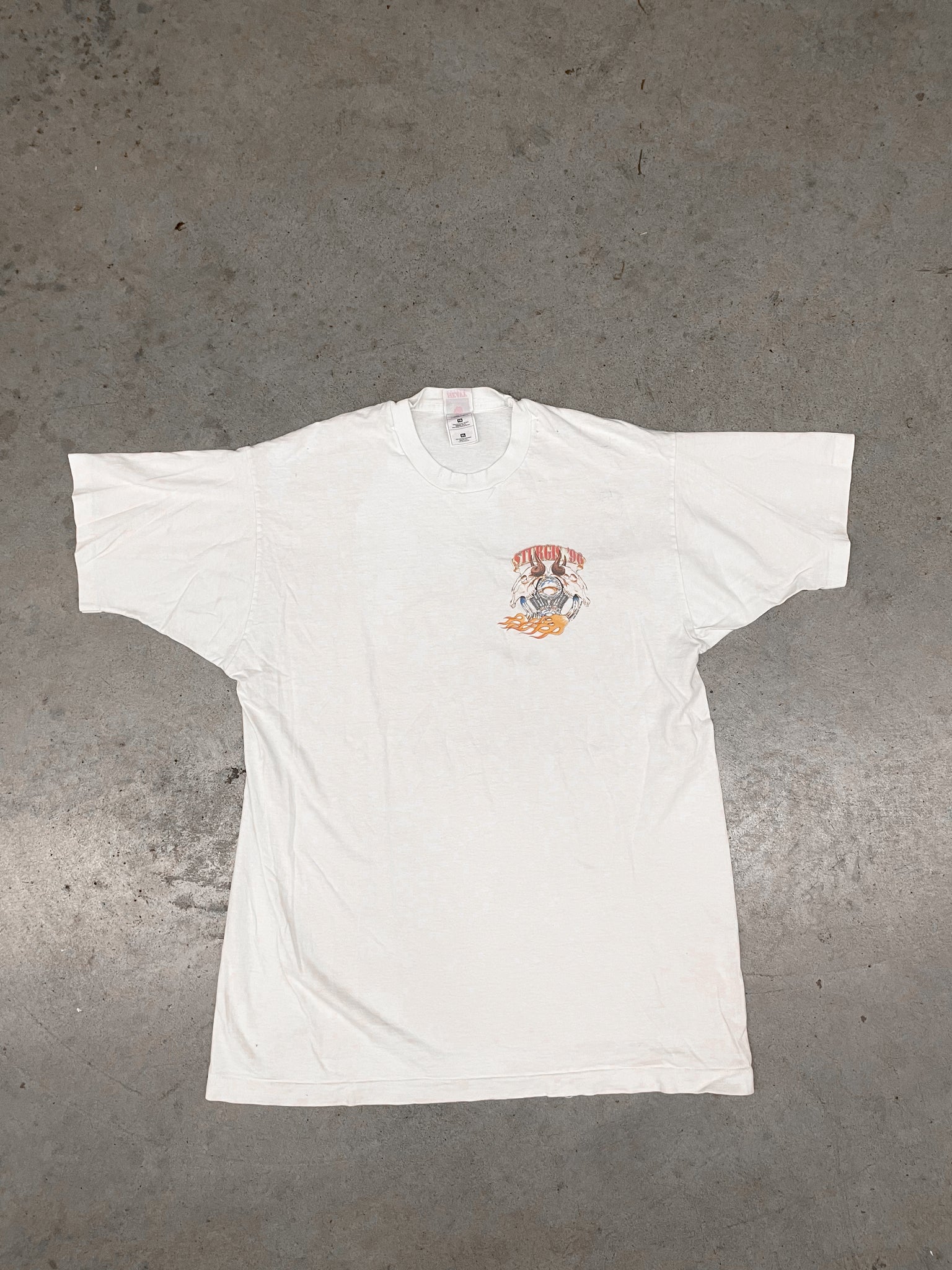 1996 STURGIS WHITE TEE / XLarge