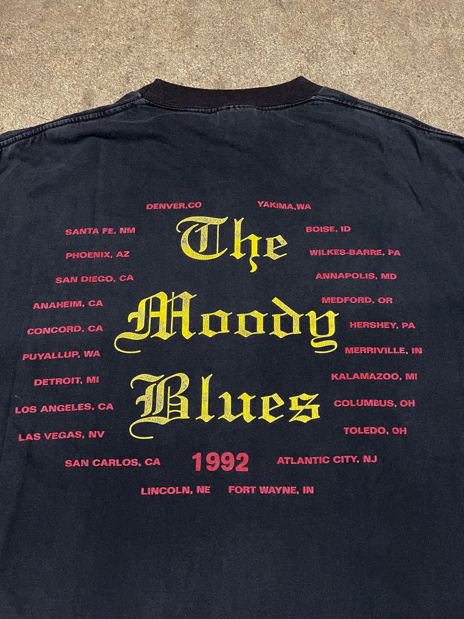 THE MOODY BLUES TEE / XLarge