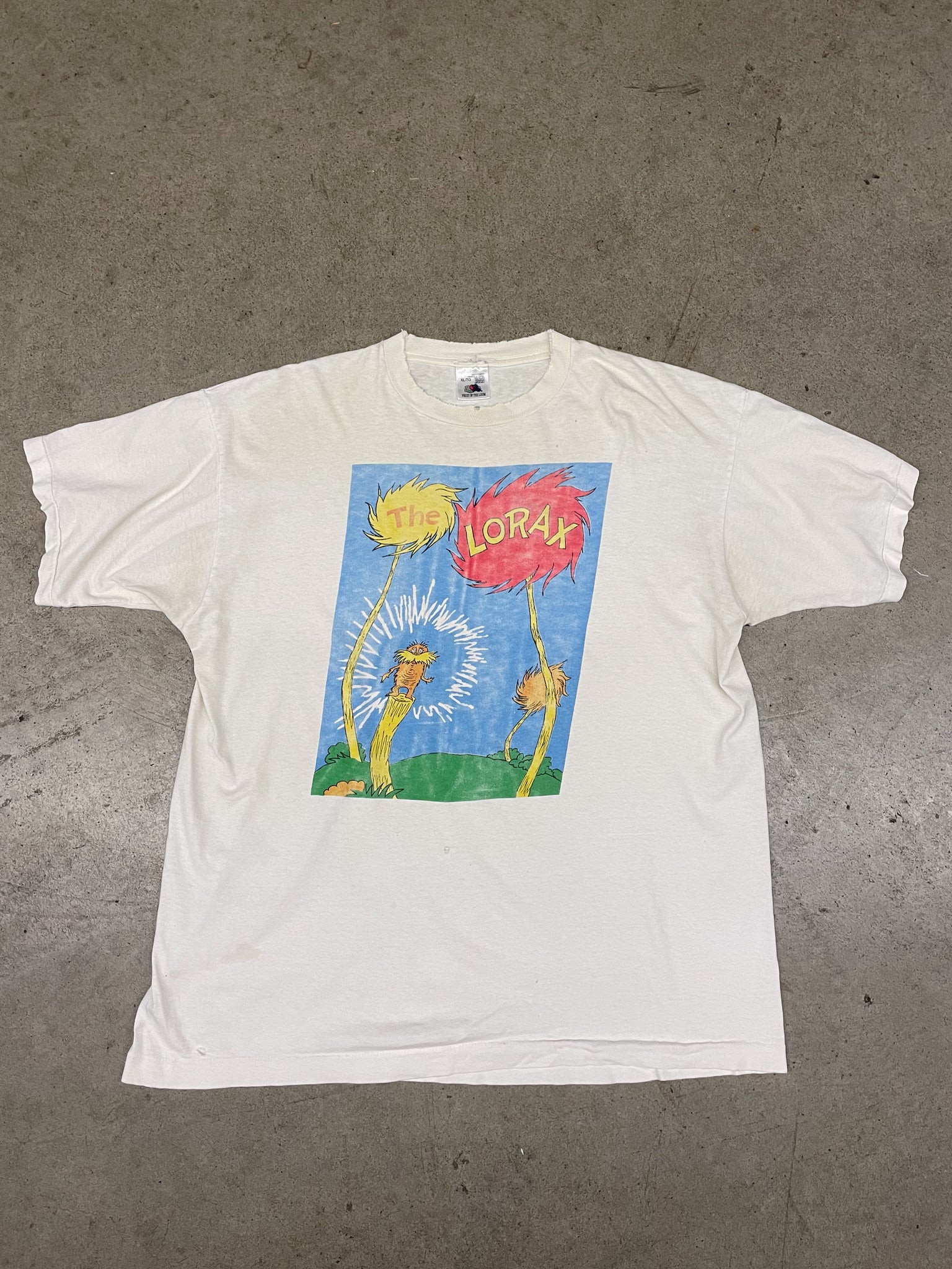 1990s THE LORAX TEE / XLarge