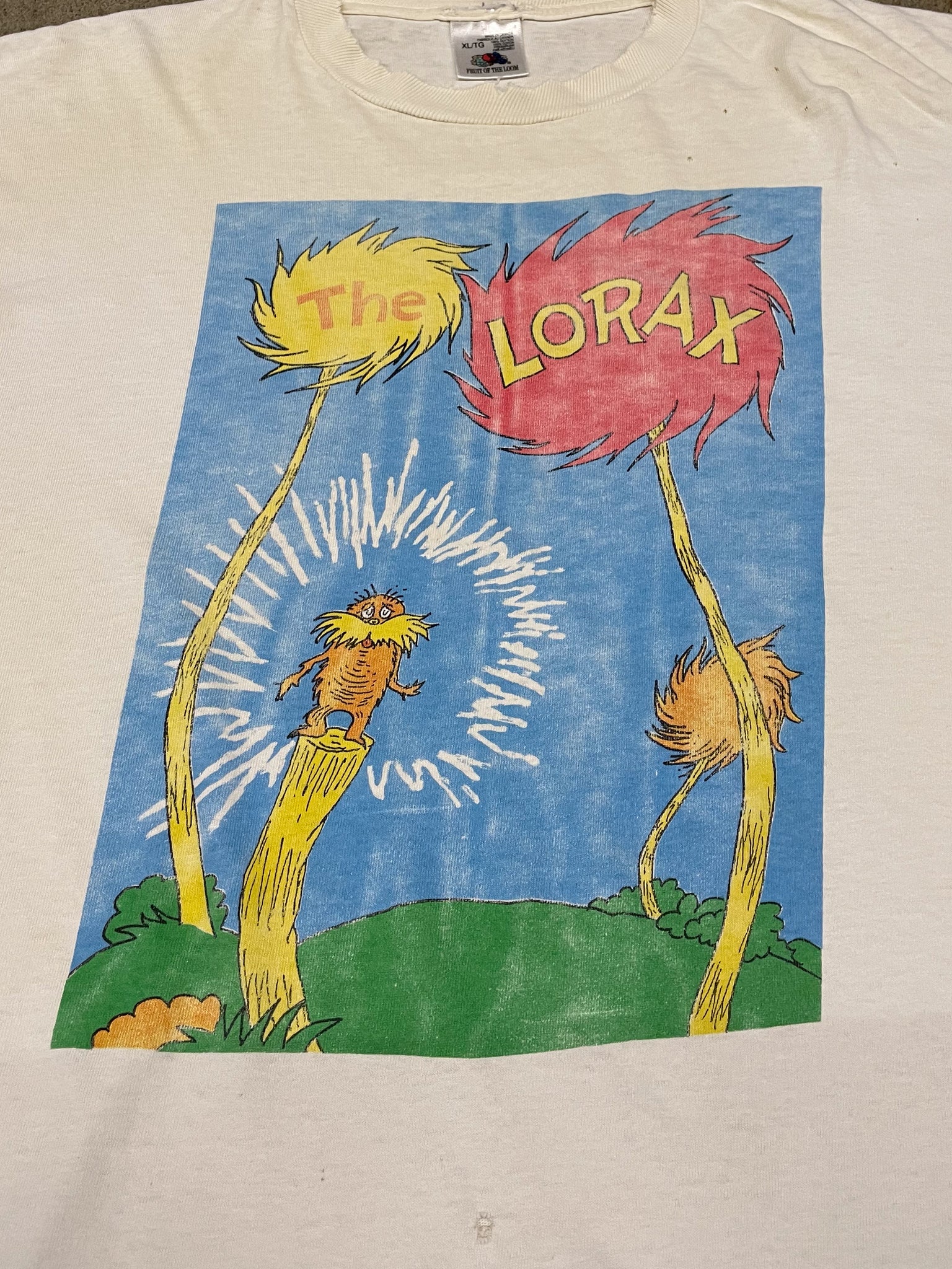 1990s THE LORAX TEE / XLarge