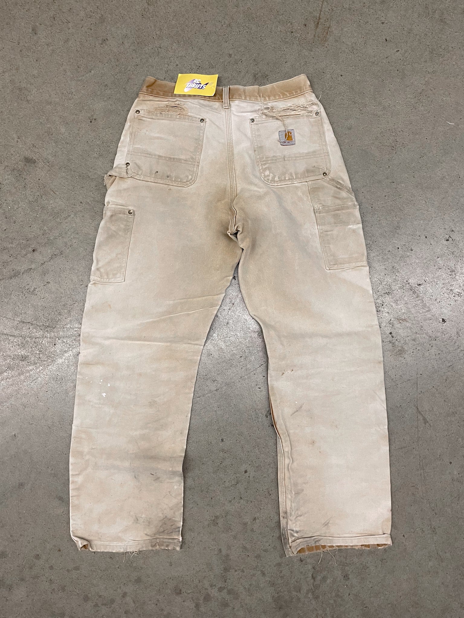 CARHARTT TAN DOUBLE KNEES / 30x30