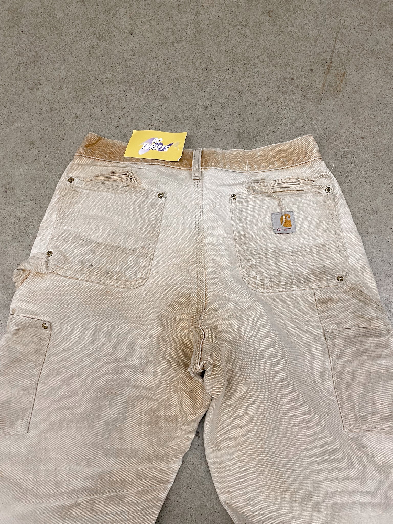 CARHARTT TAN DOUBLE KNEES / 30x30