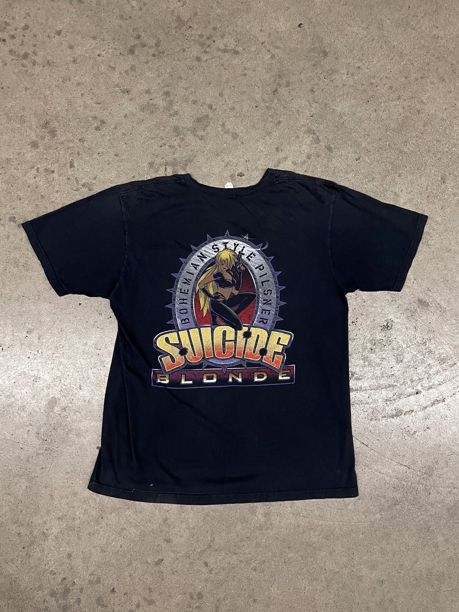 2000s Suicide Blonde Tee / LARGE