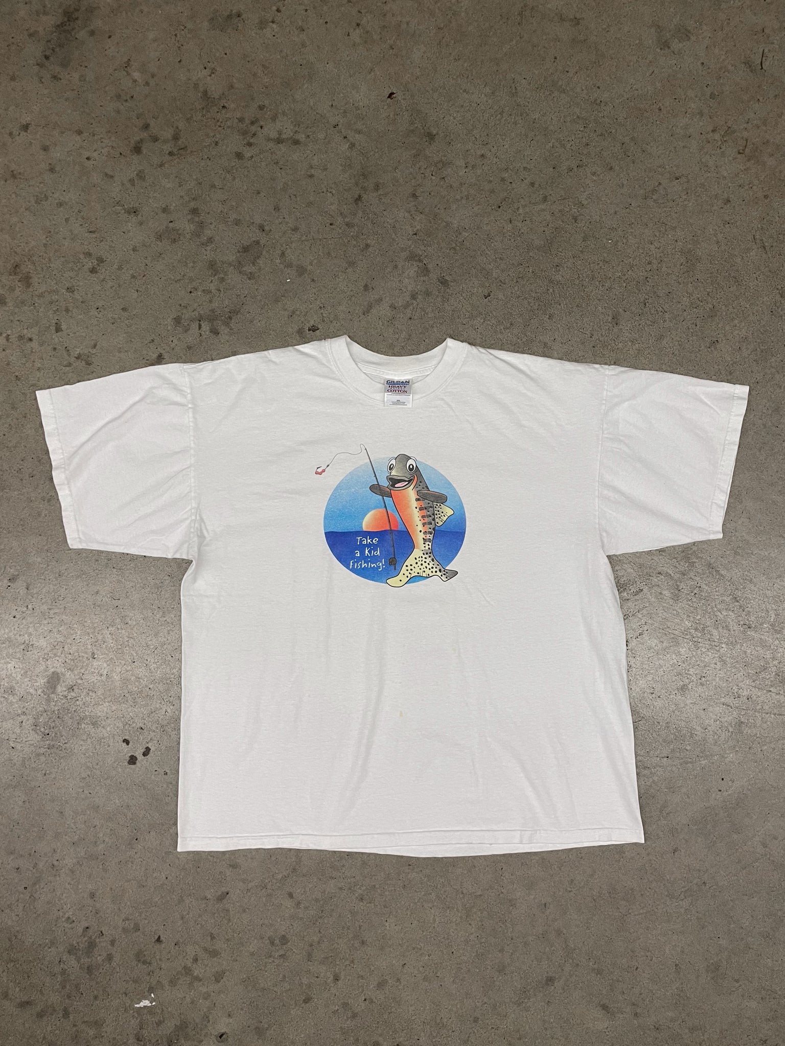 Take A Kid Fishing Tee / XXLARGE