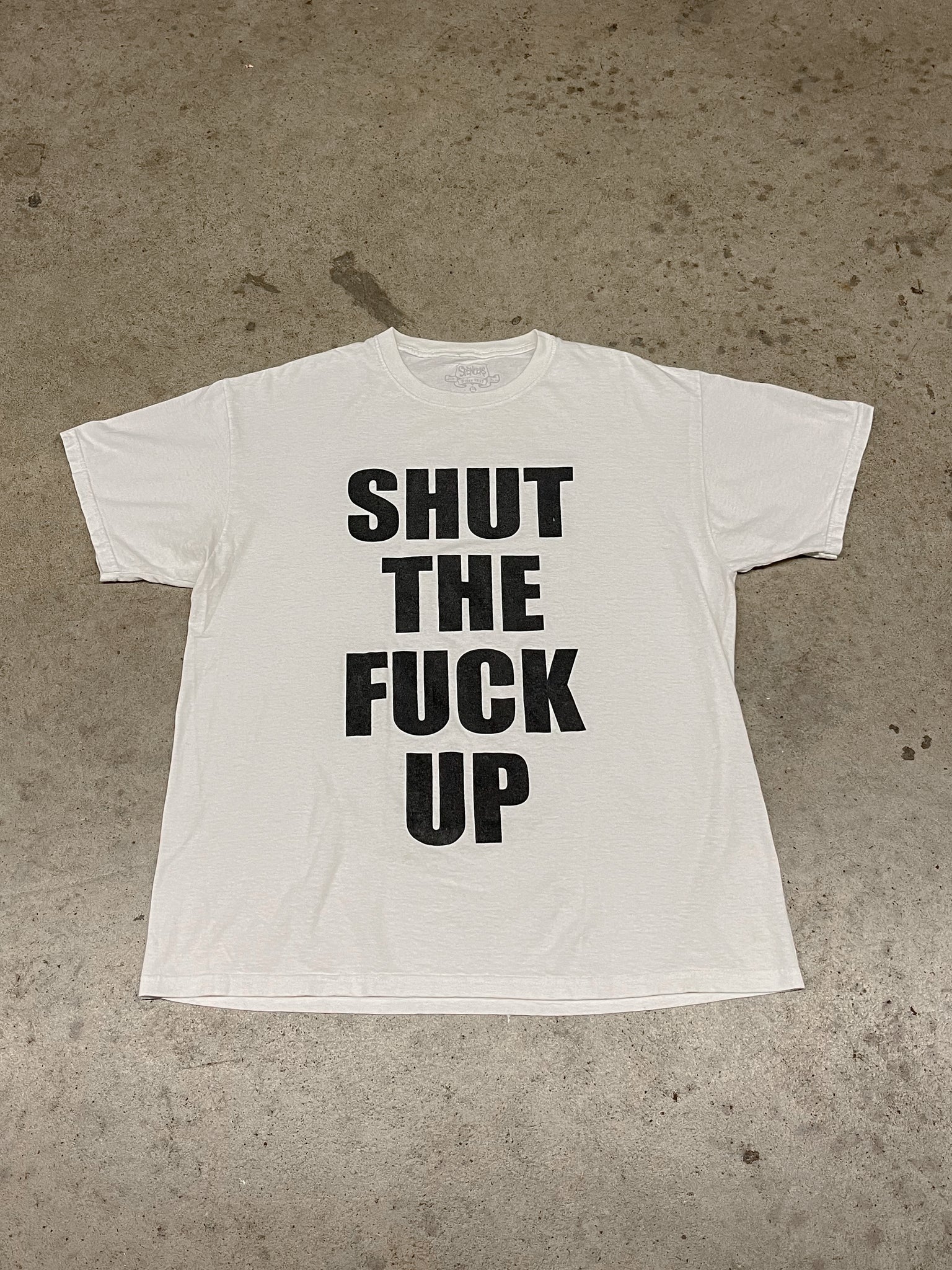 SHUT THE FUCK UP TEE / XLARGE