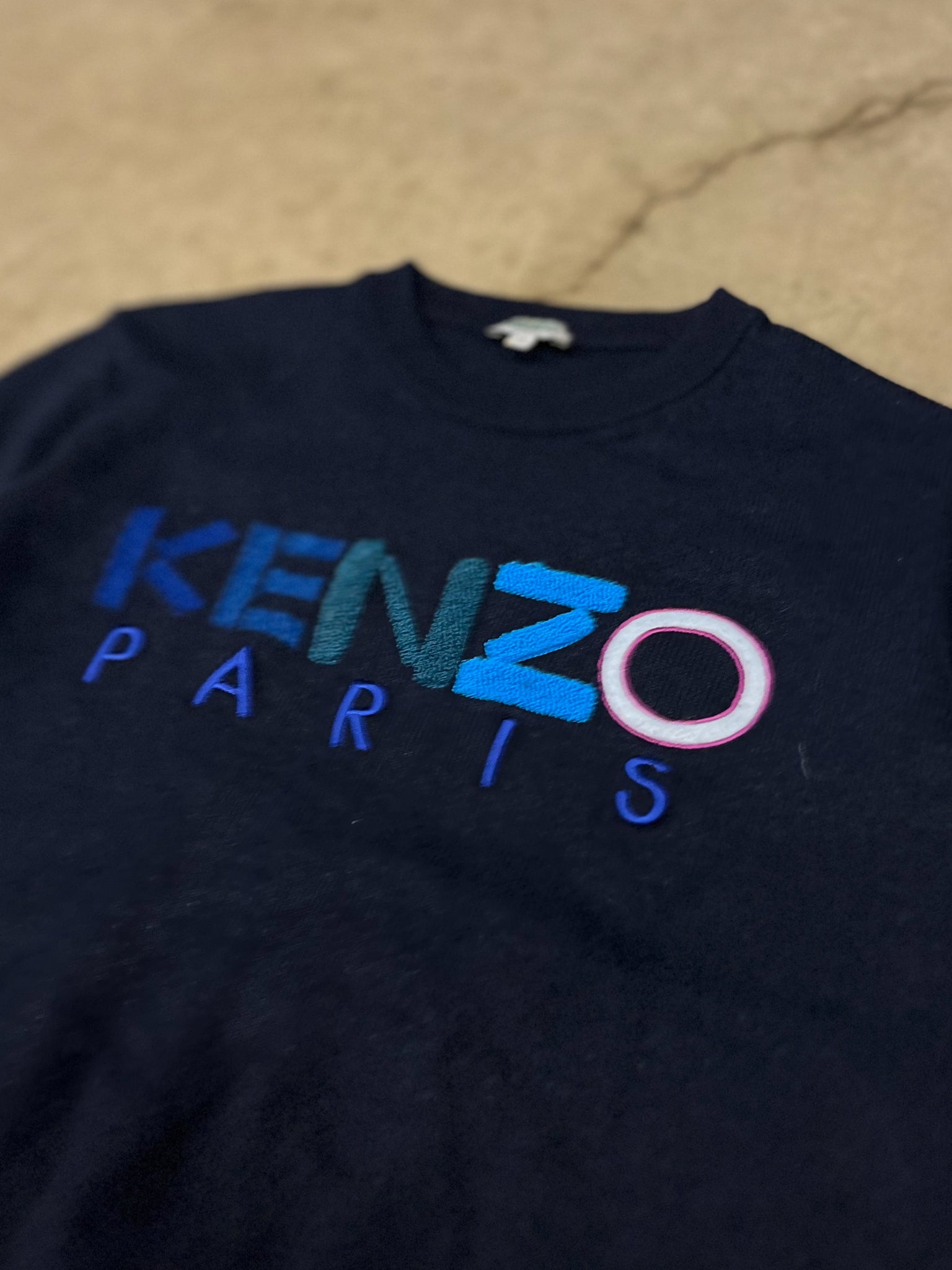 Kenzo Embroidered Sweater / Medium