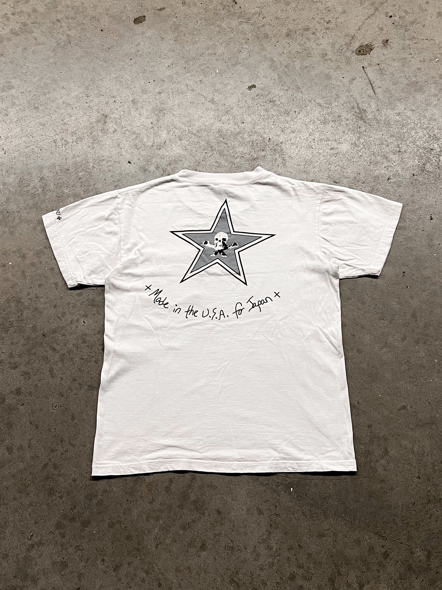 CHROME HEARTS WHITE POCKET TEE / Medium