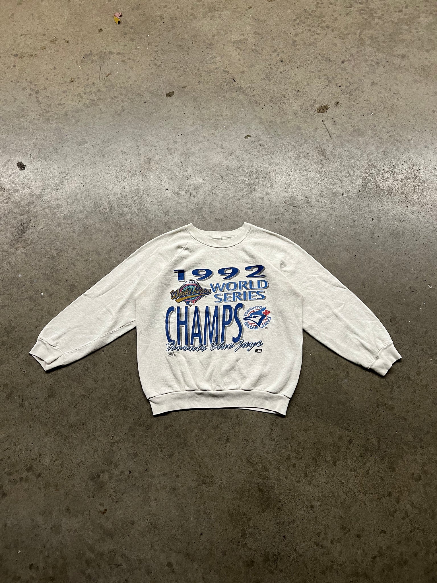 1992 BLUE JAYS CHAMPS CREWNECK / Medium