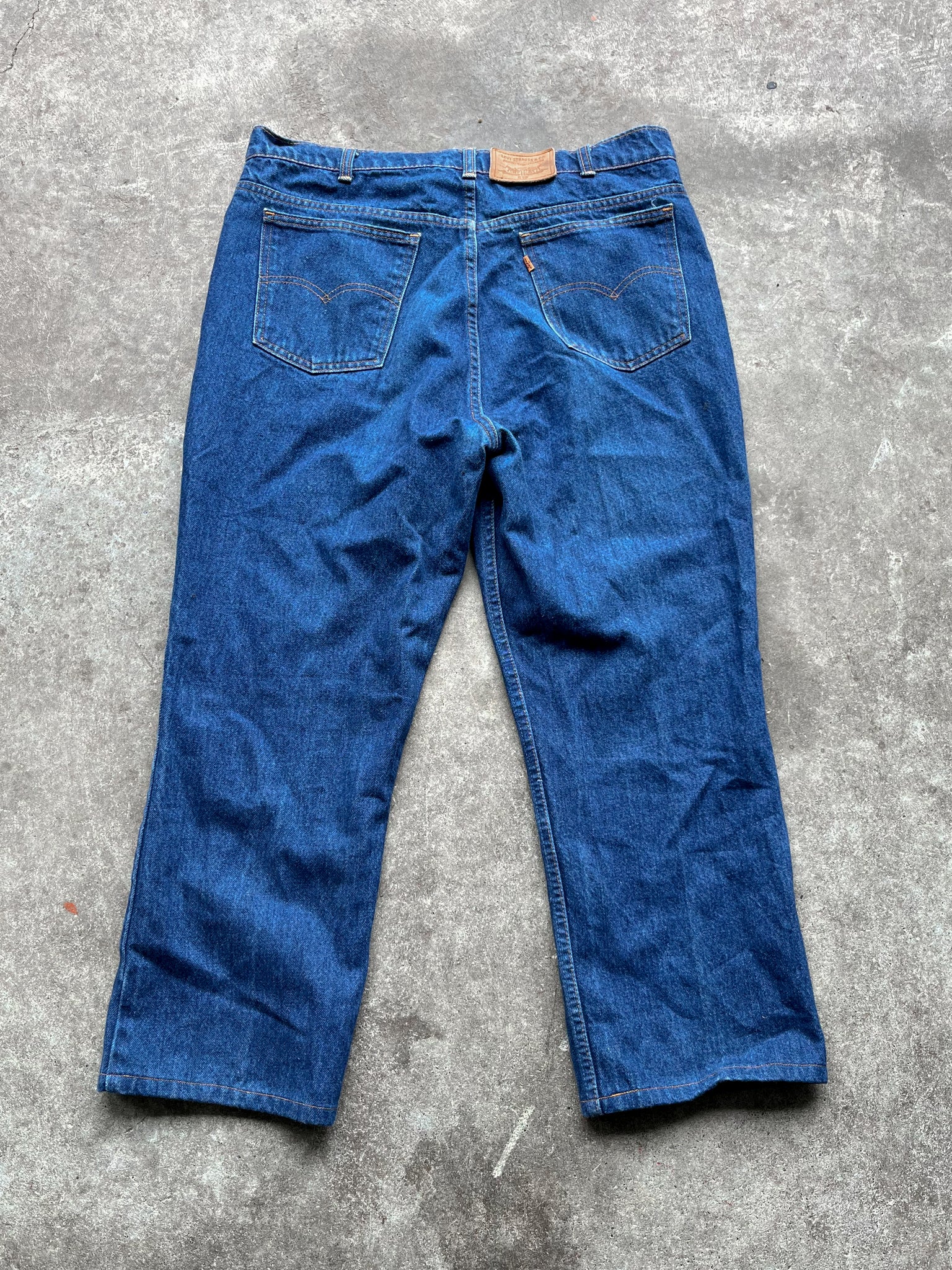 1970s Levis Orange Tabs 619 Jeans / 38x28