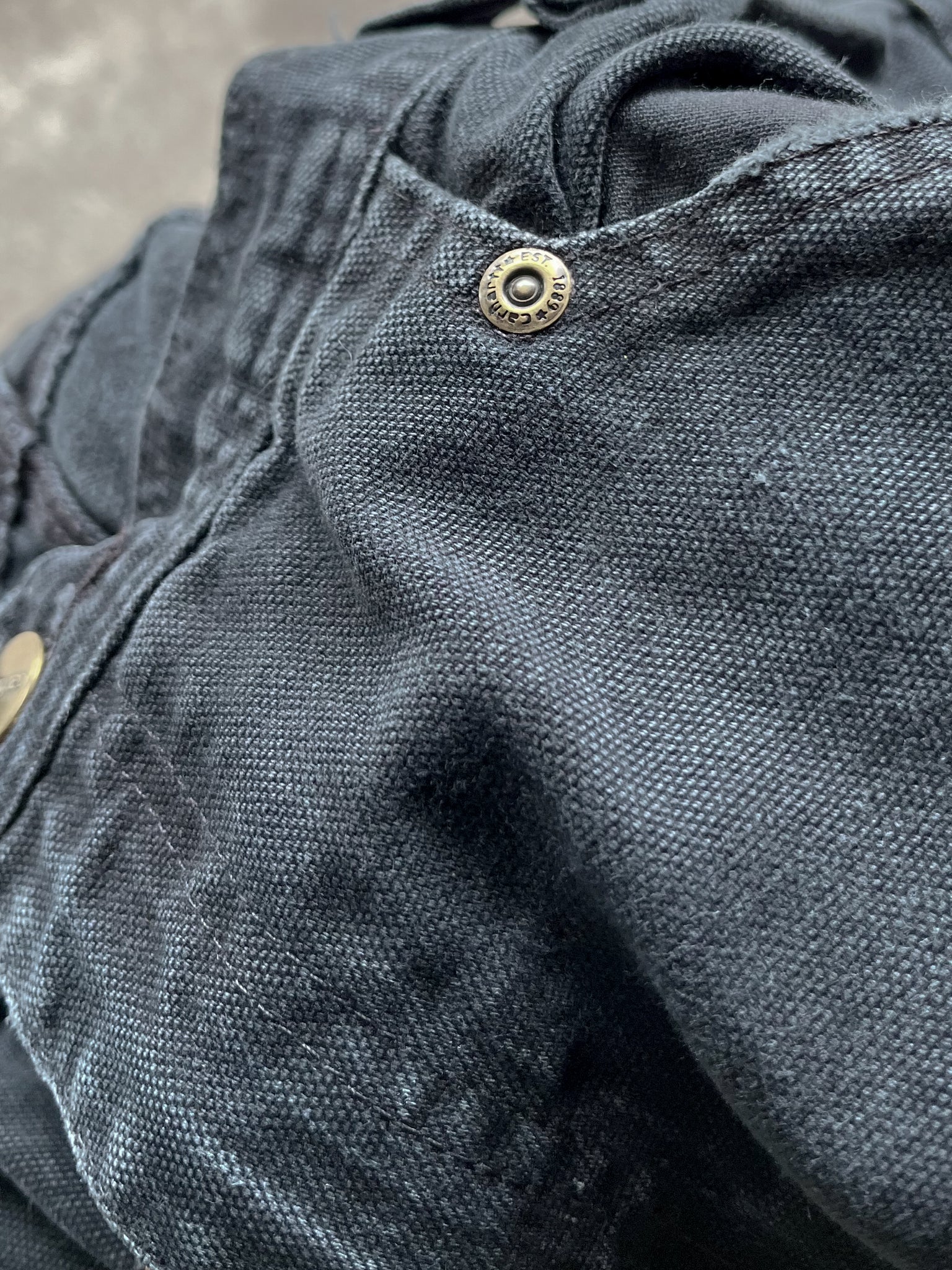 2000s Carhartt Overworn Double Pocket Pants / 36x34