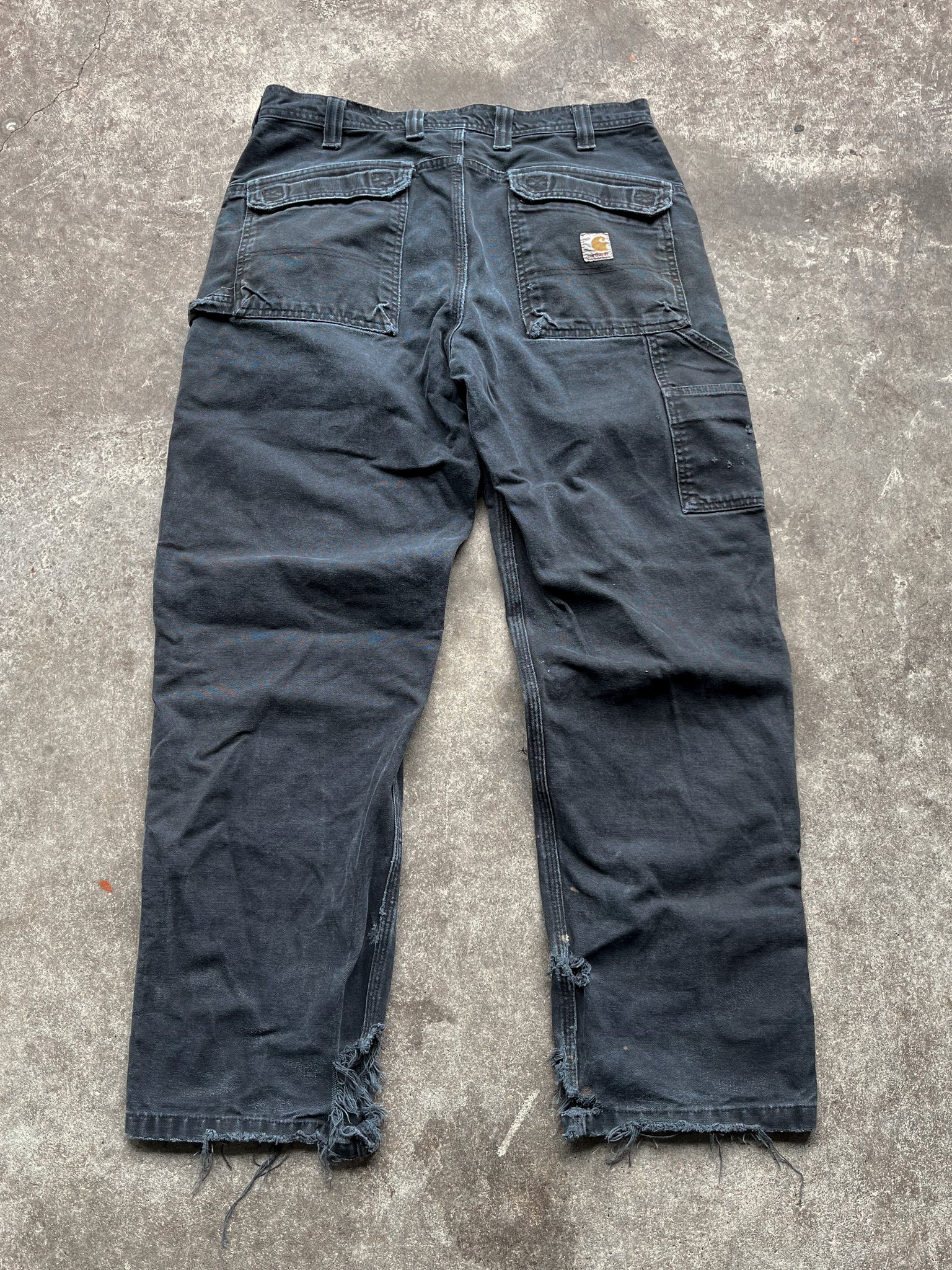 2000s Carhartt Overworn Double Pocket Pants / 36x34