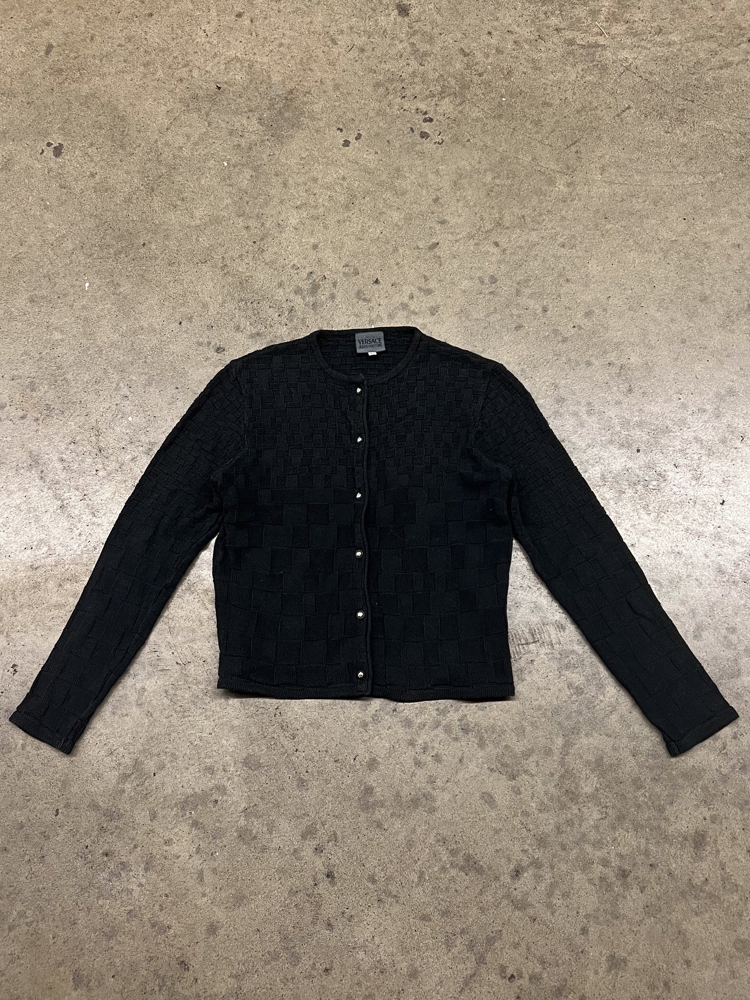 VERSACE CARDIGAN / MEDIUM