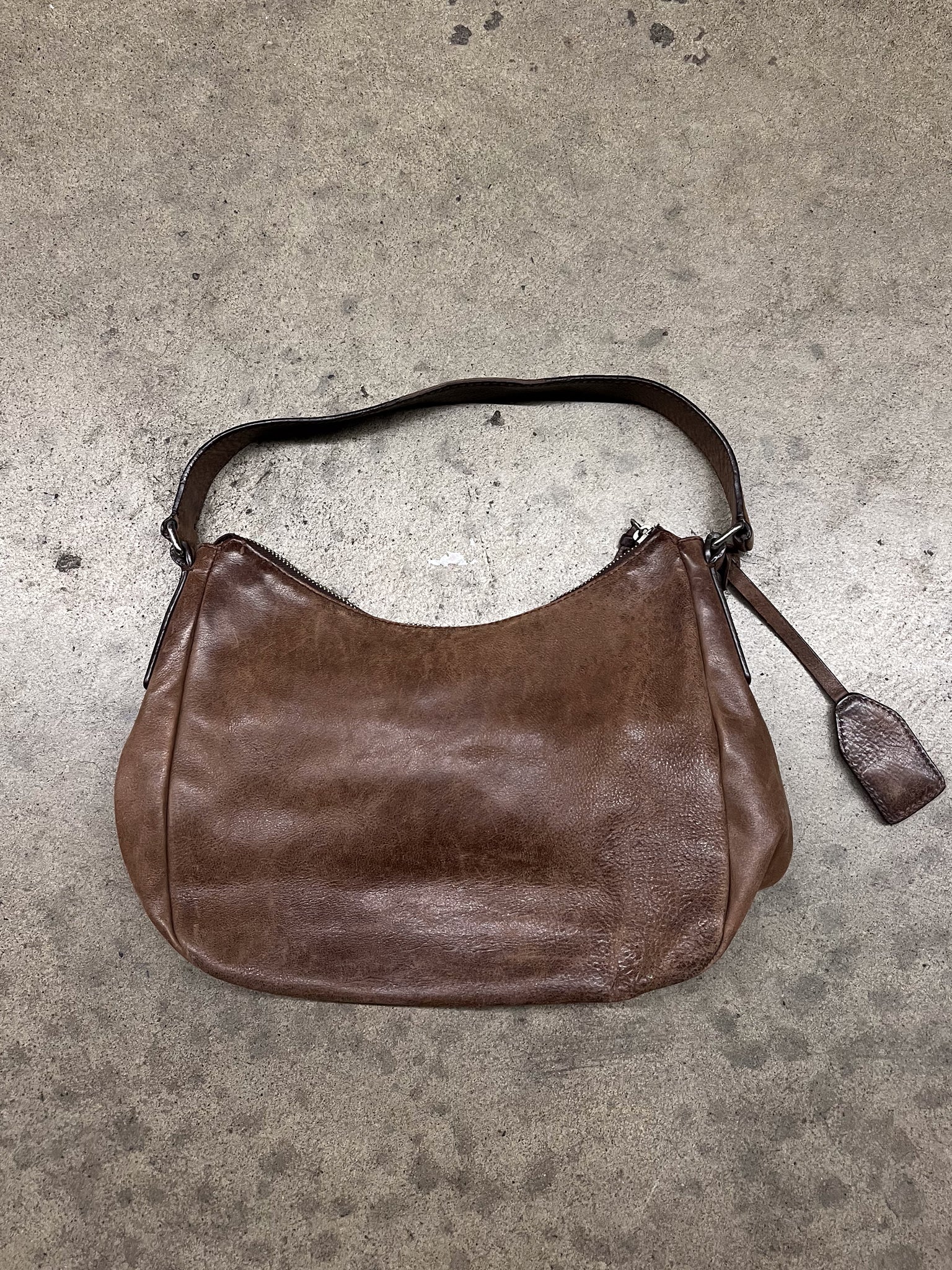 DKNY SHOULDER BAG / BROWN