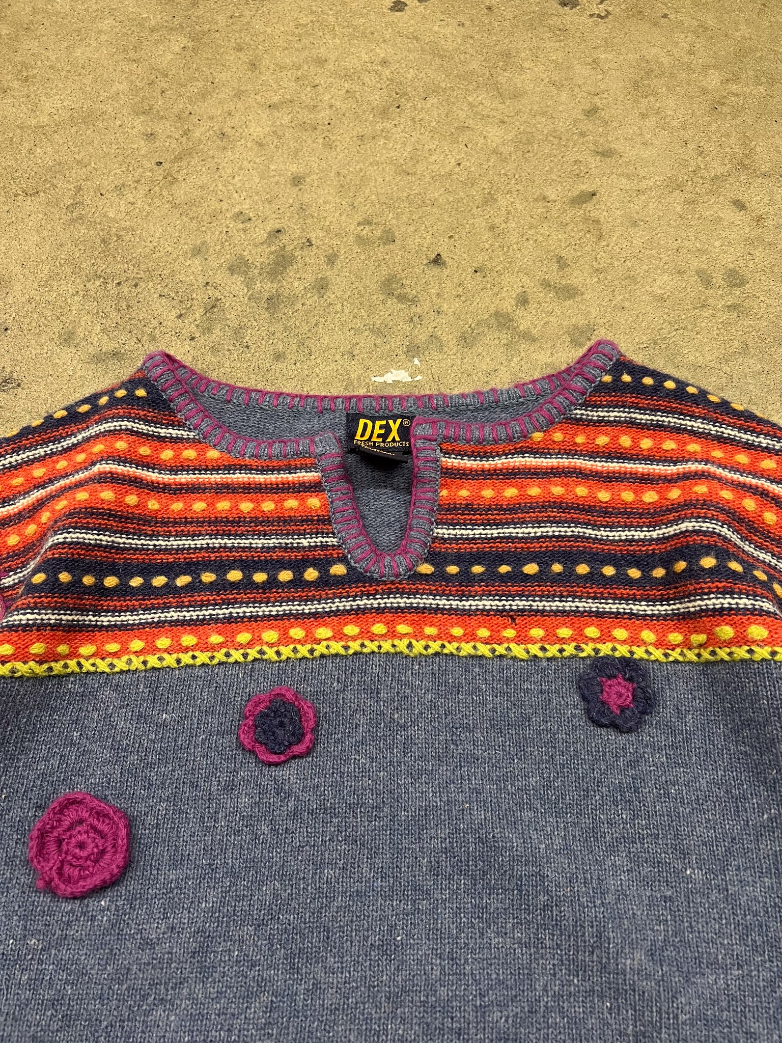 DEX KNIT SWEATER / LARGE