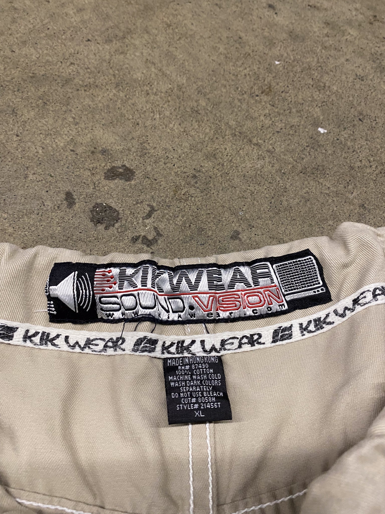 2000s KIKWEAR SOUNDVISION PANTS / 44x32