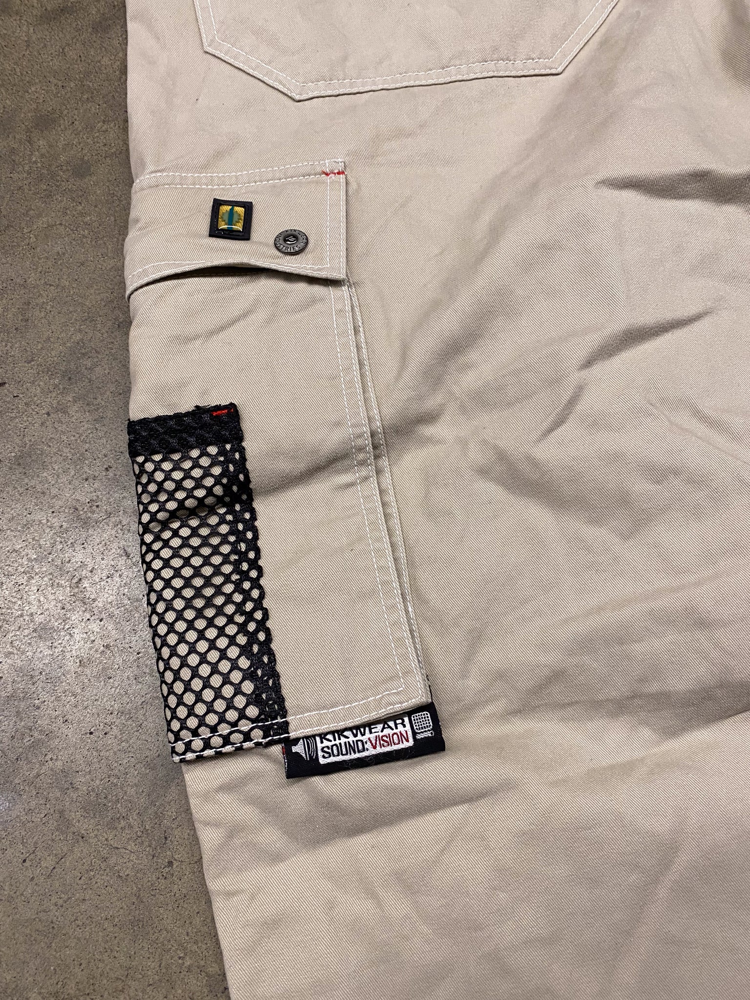 2000s KIKWEAR SOUNDVISION PANTS / 44x32