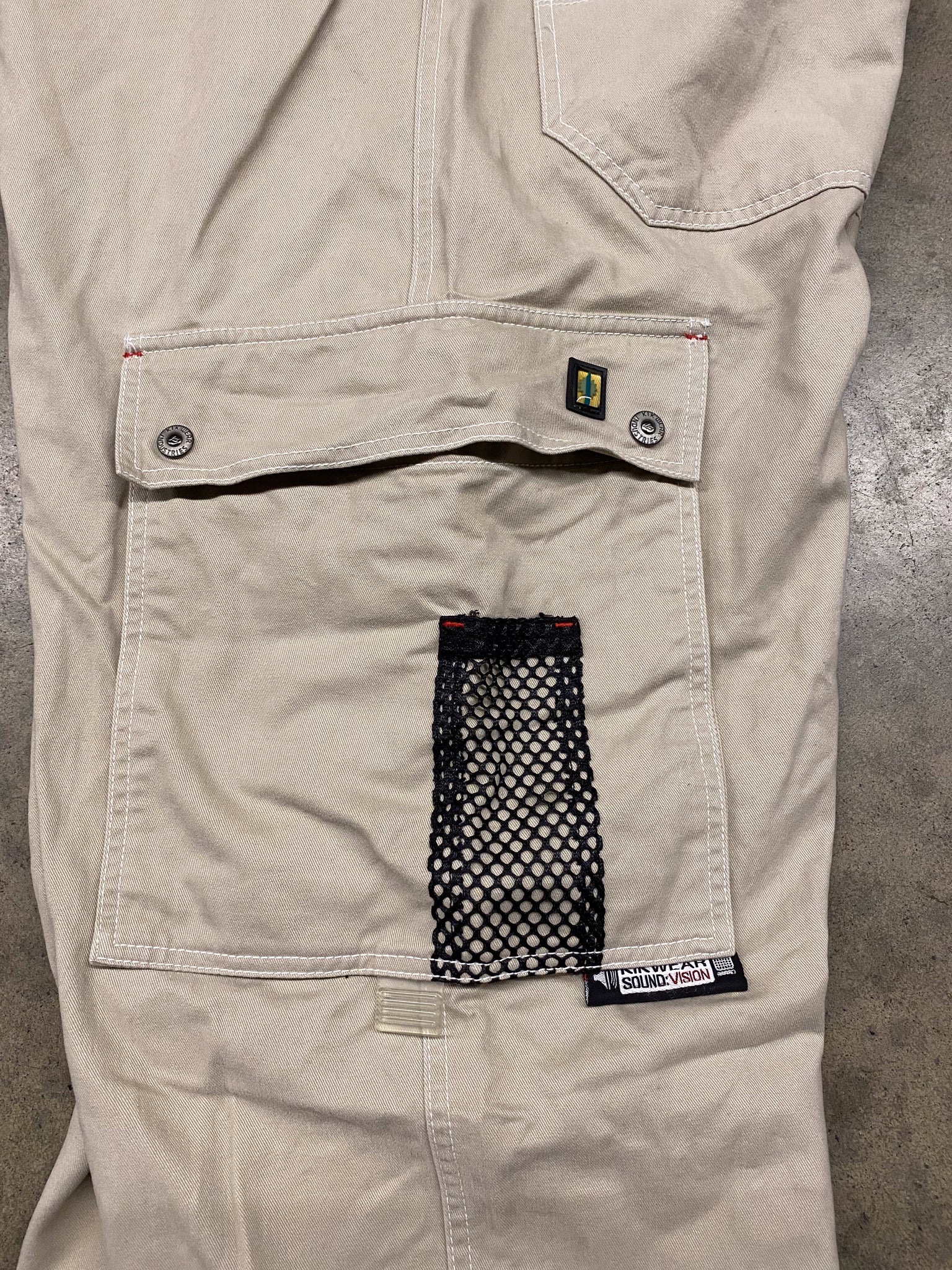 2000s KIKWEAR SOUNDVISION PANTS / 44x32