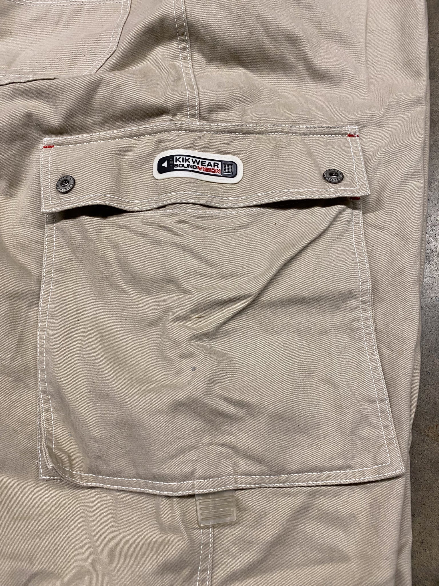 2000s KIKWEAR SOUNDVISION PANTS / 44x32