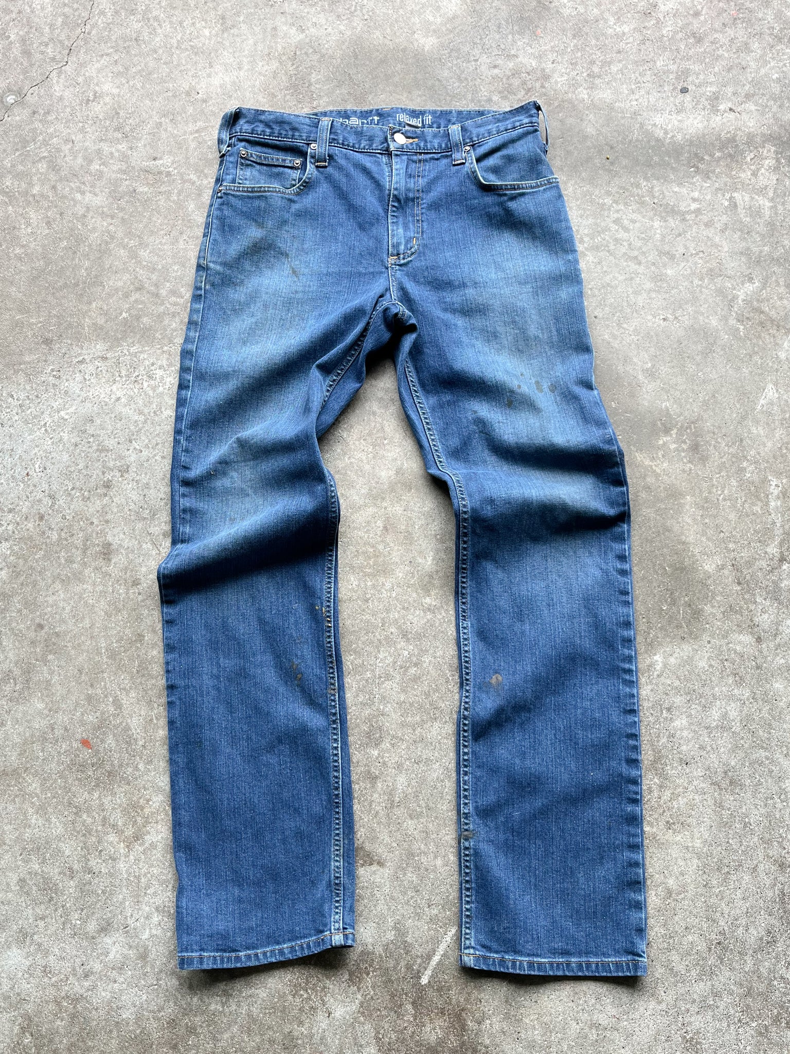 Carhartt Relaxed Fit Denim Jeans / 31X32