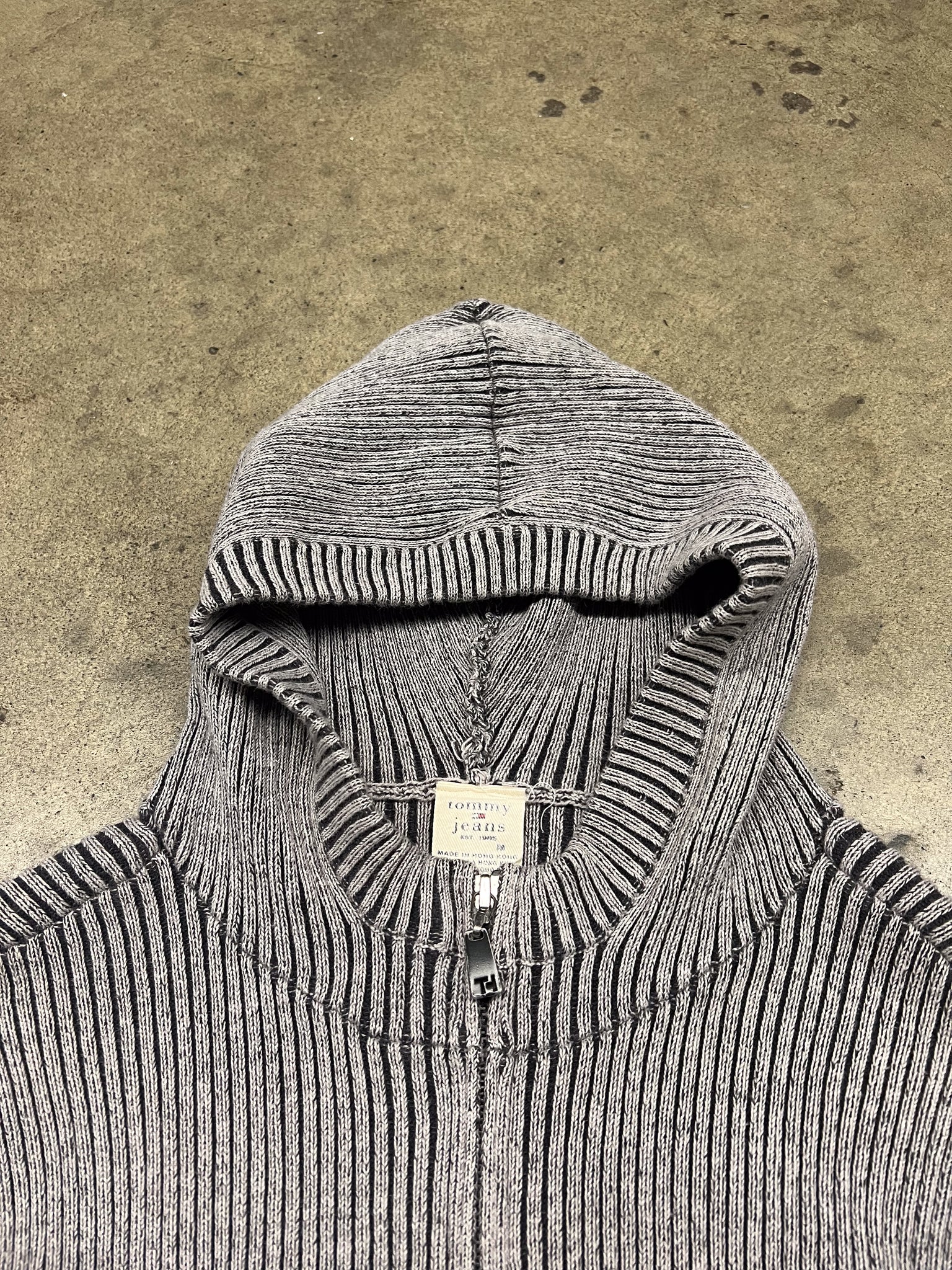 Tommy Jeans knit zipup / SMALL