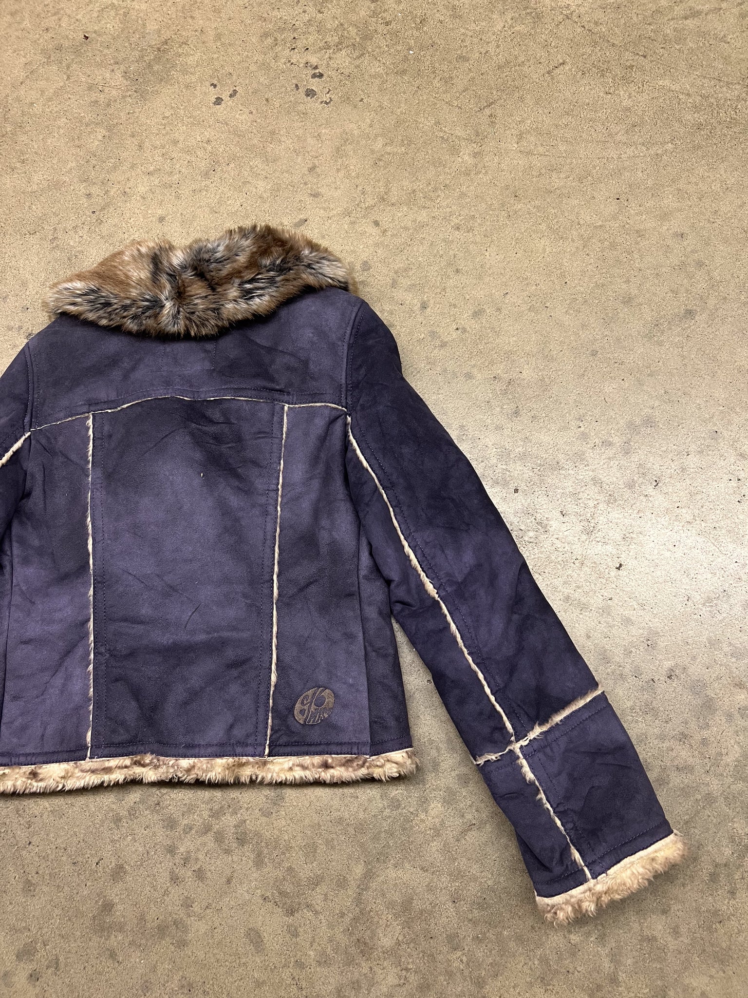 Miss Sixty fur lined jacket / MEDIUM