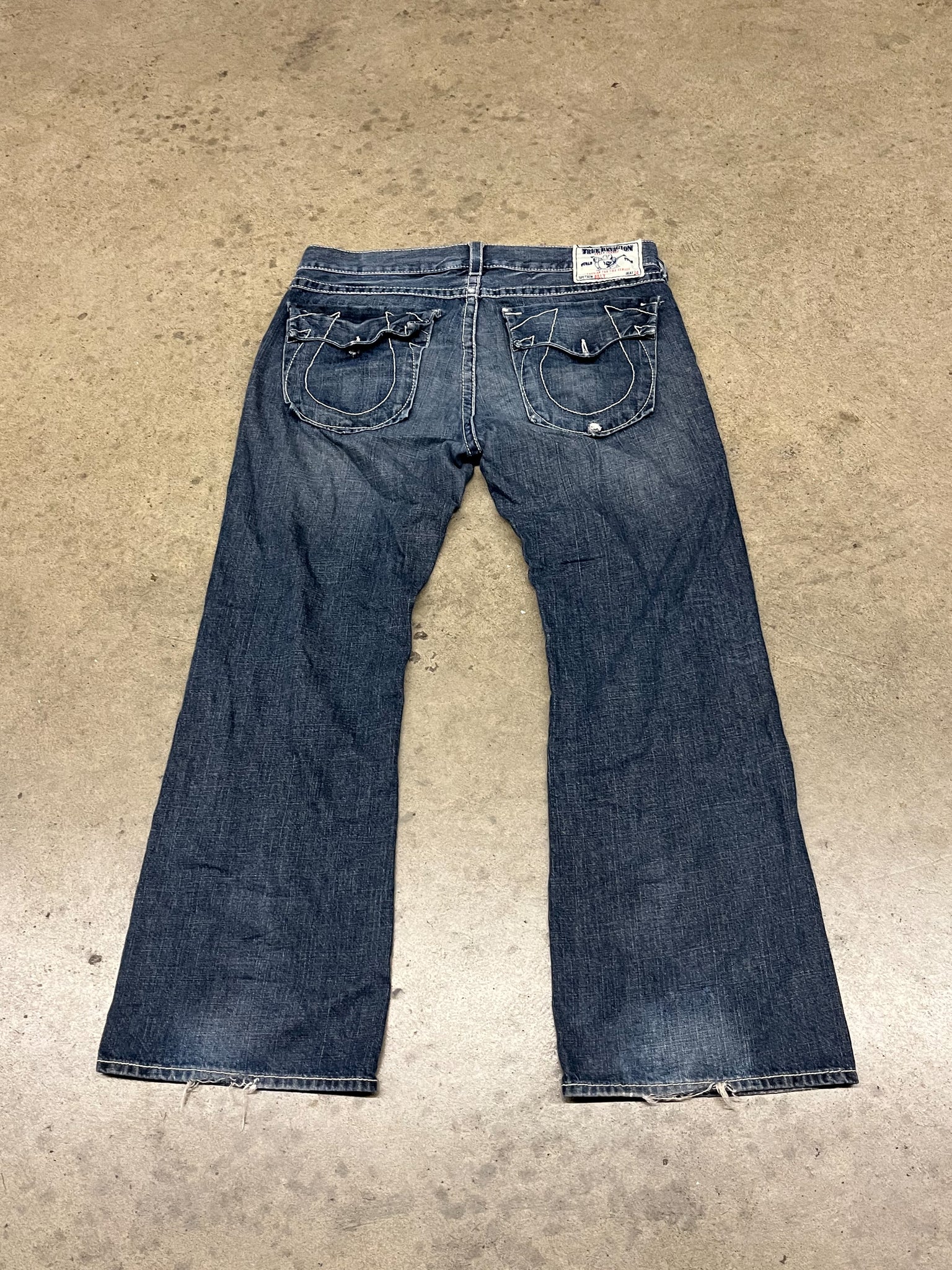 True Religion Big Billy Wide Jeans / 38x34