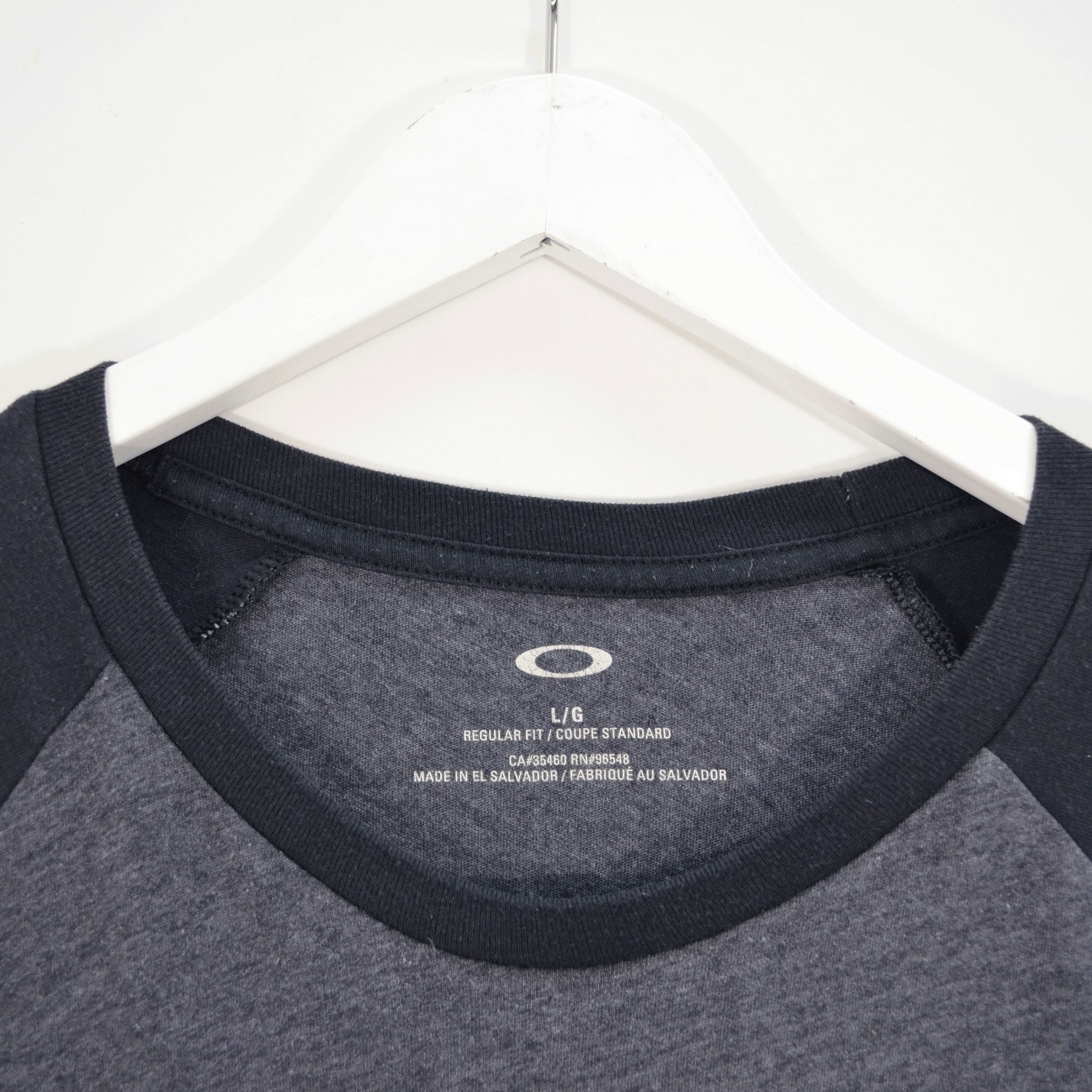 OAKLEY SPELL OUT 3/4 SLEEVE / LARGE