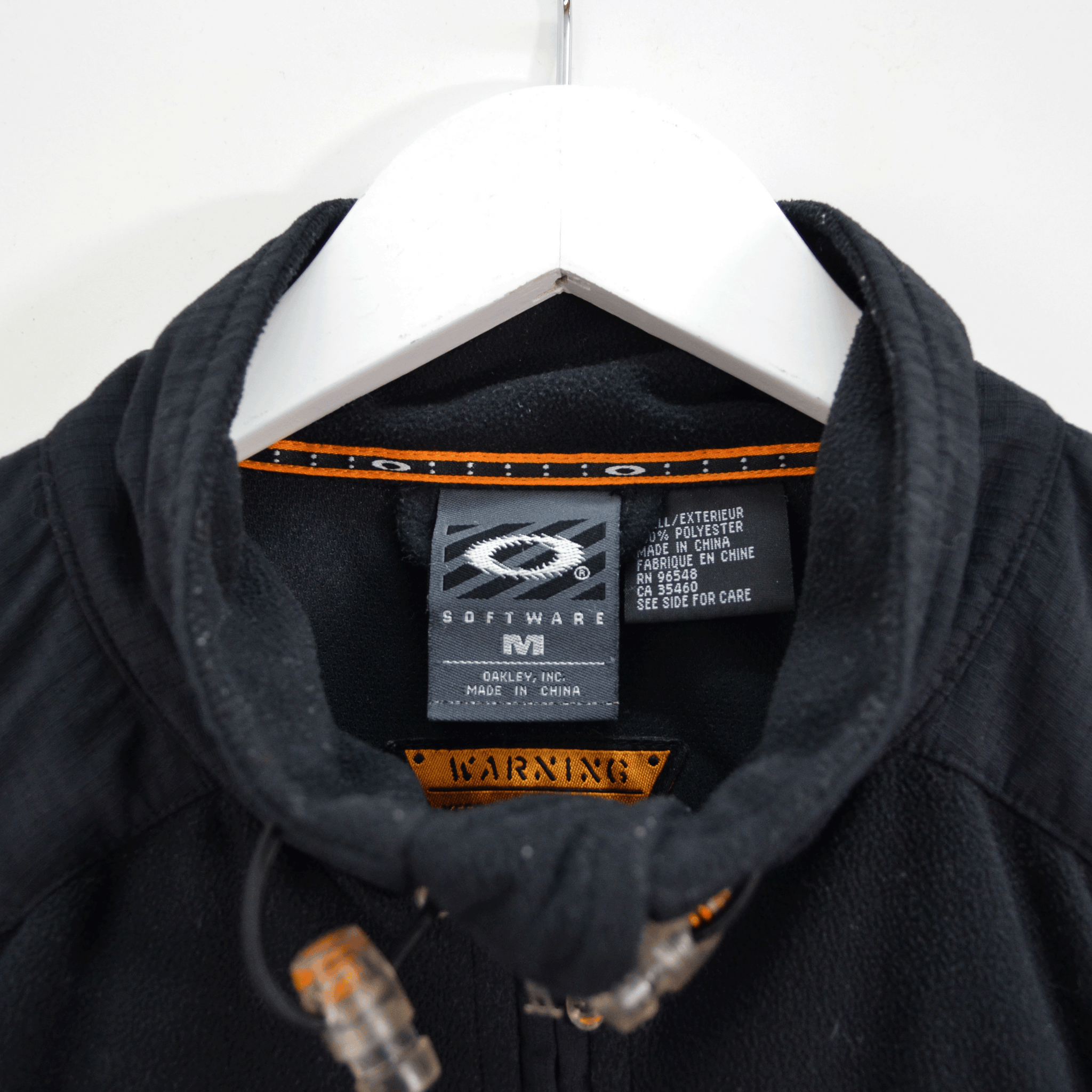 OAKLEY SOFTWARE FLEECE ZIP UP / MEDIUM