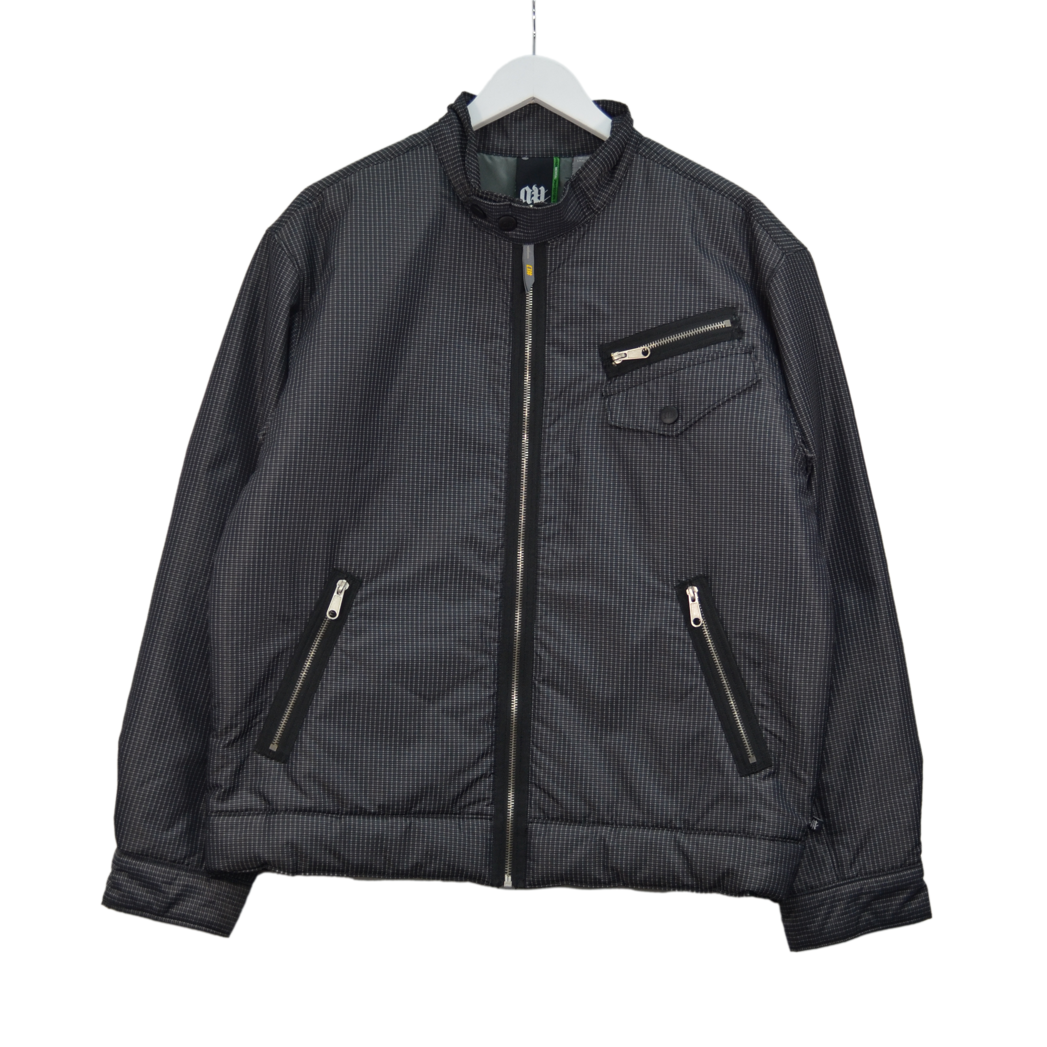 ALPHANUMERIC MOTO JACKET / LARGE