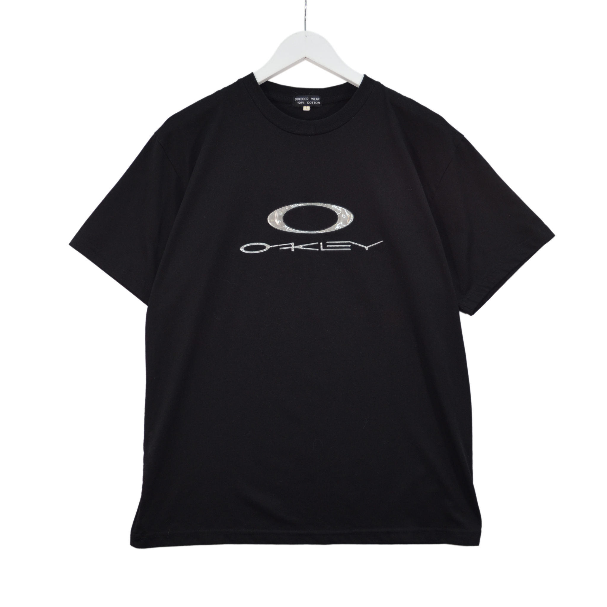 OAKLEY METALLIC LOGO TEE / LARGE