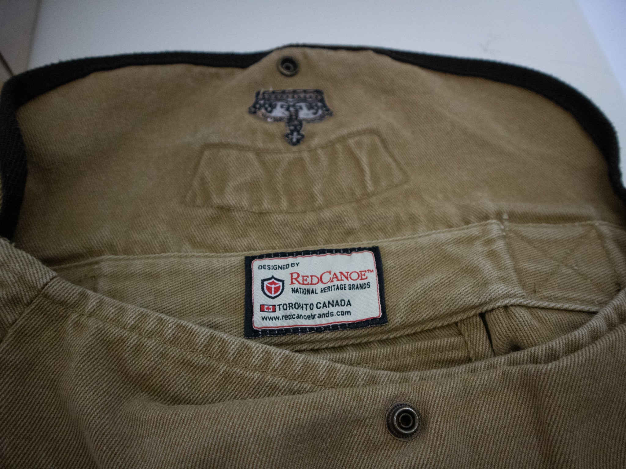 CBC RADIO CANADA VINTAGE BAG / OS