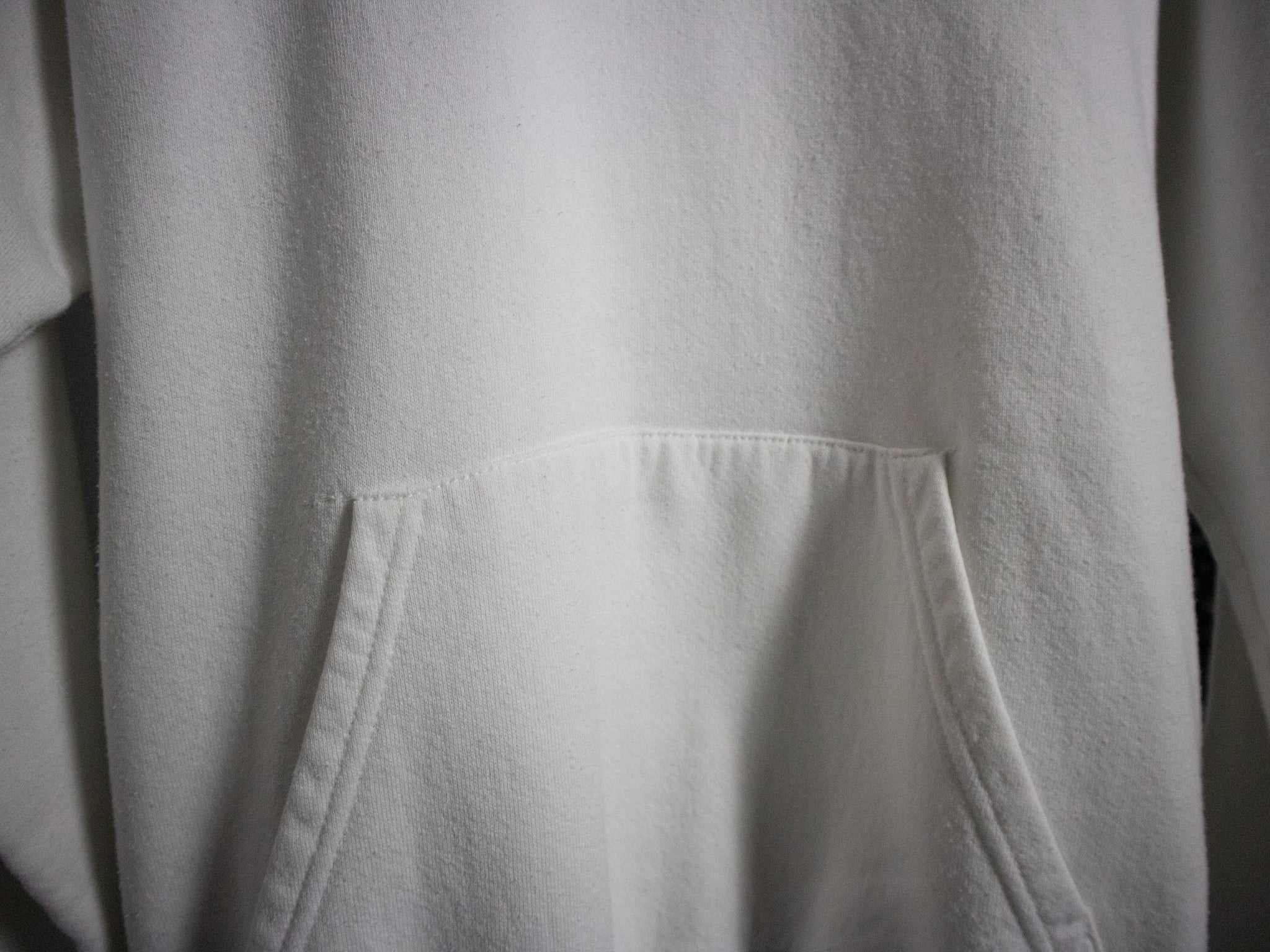 1990S SANTEE SWEATS WHITE HOODIE / MEDIUM