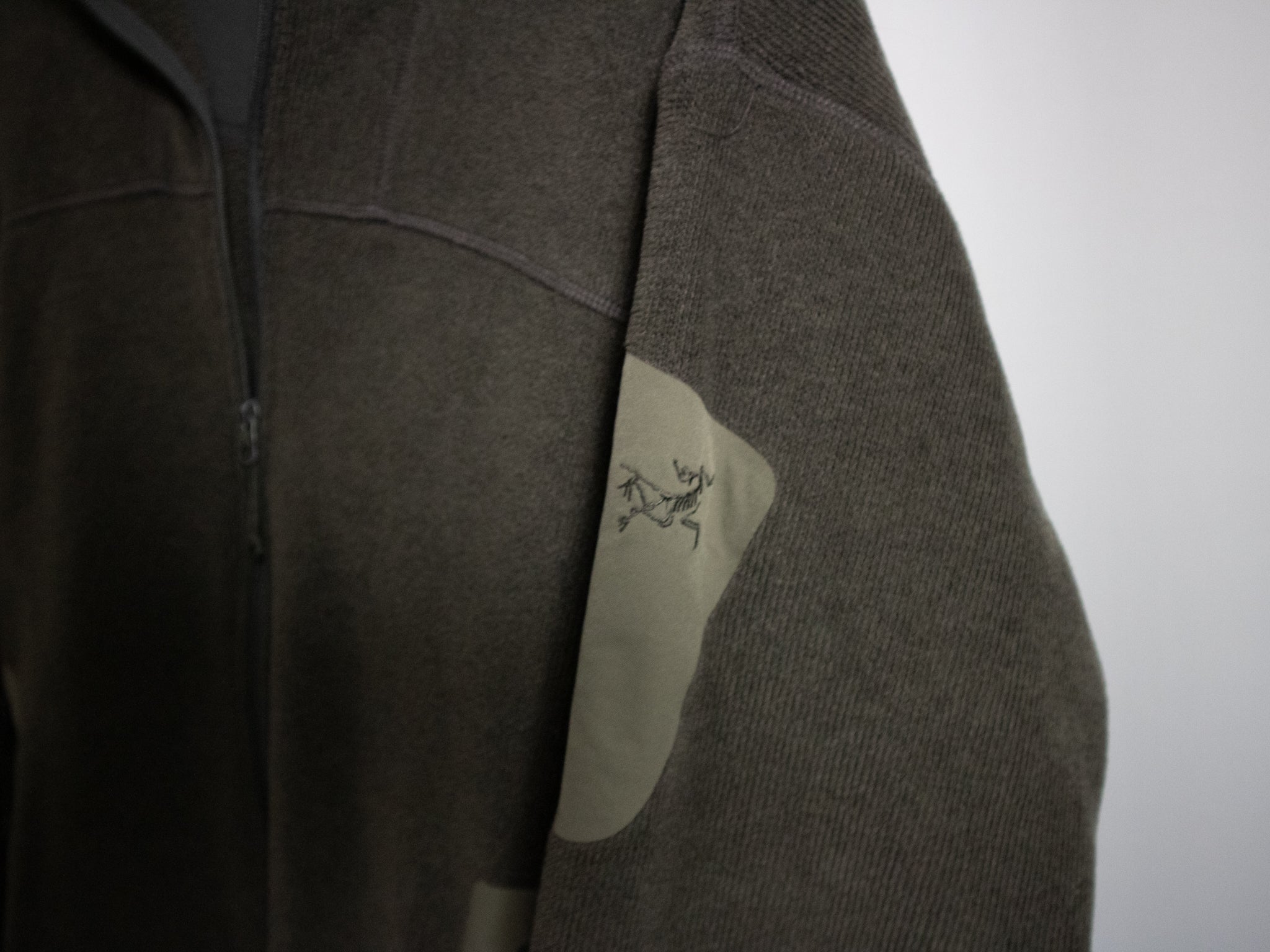 ARC'TERYX COVERT HOODED ZIP UP FLEECE JACKET / XLARGE