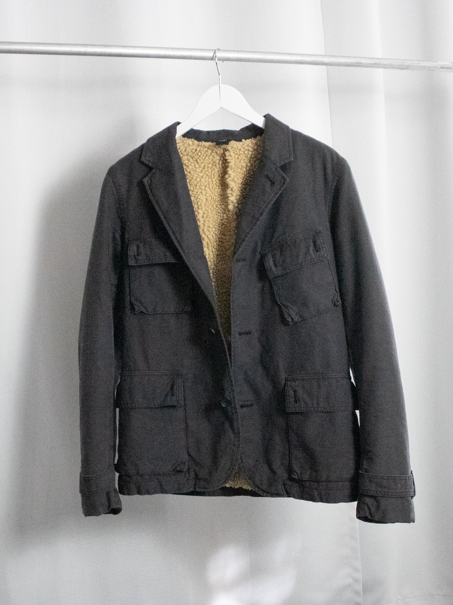 PLEDGE LINED CARGO BLAZER JACKET  / LARGE