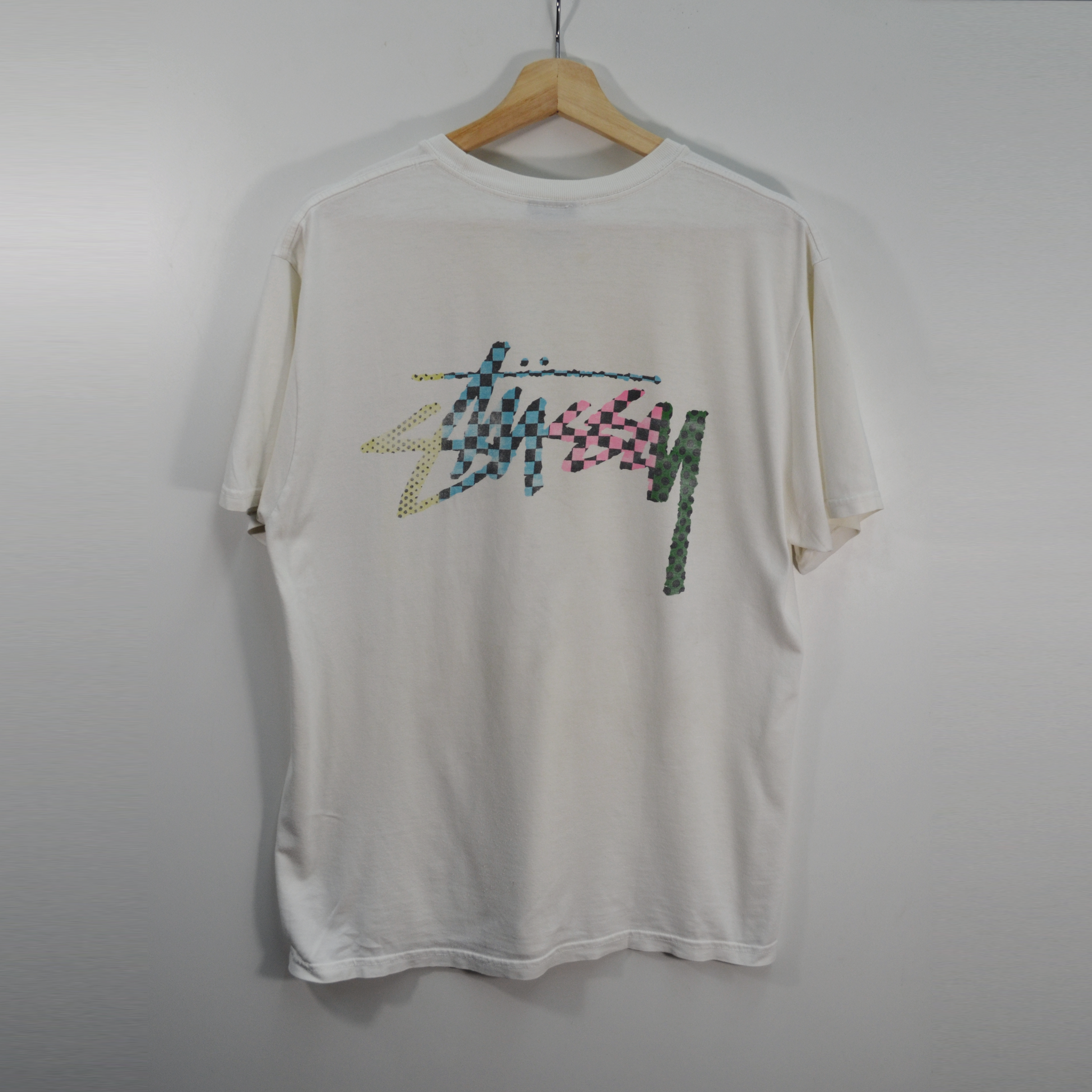 STUSSY PLAID BACKHIT / MEDIUM