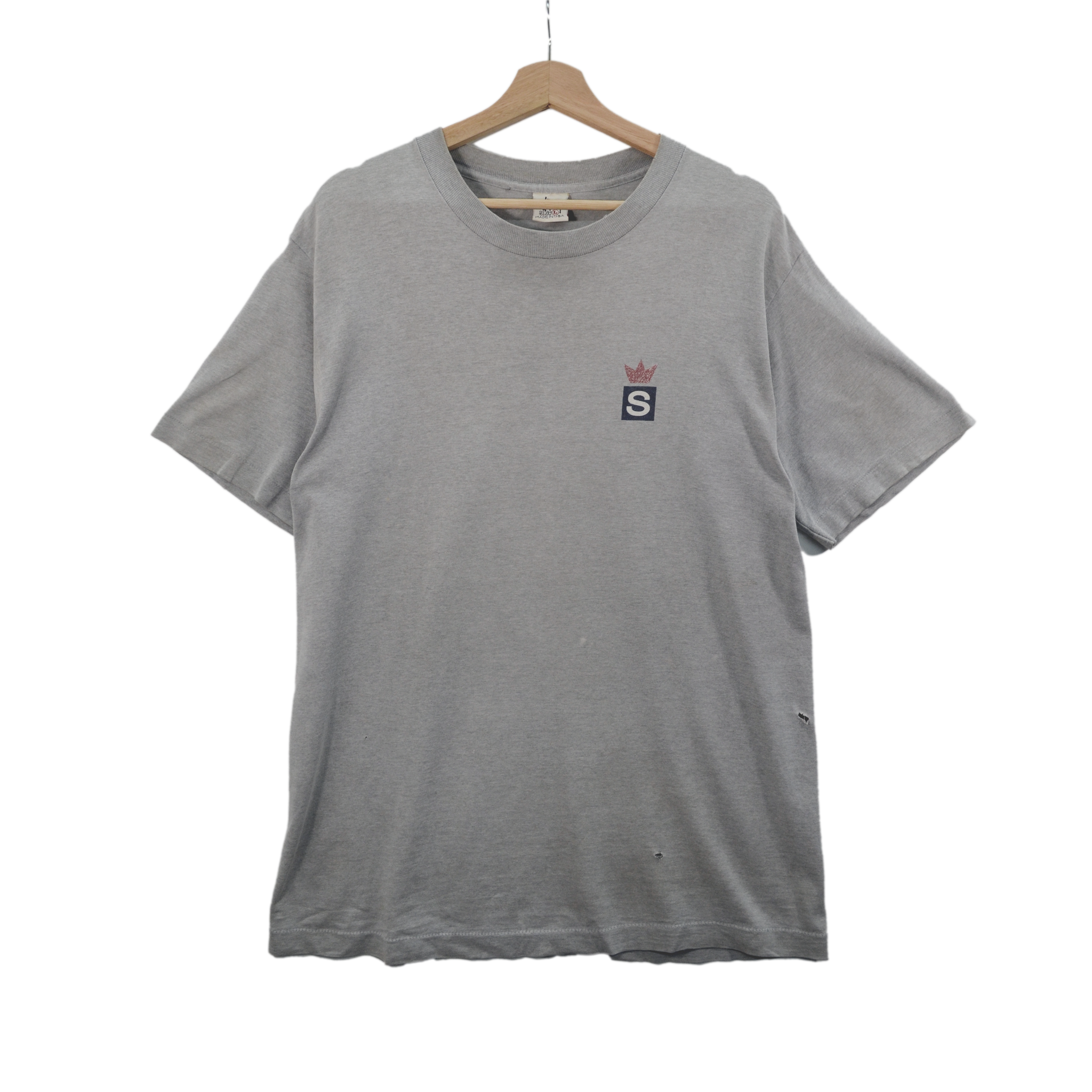 1990S STUSSY CROWN TEE / LARGE
