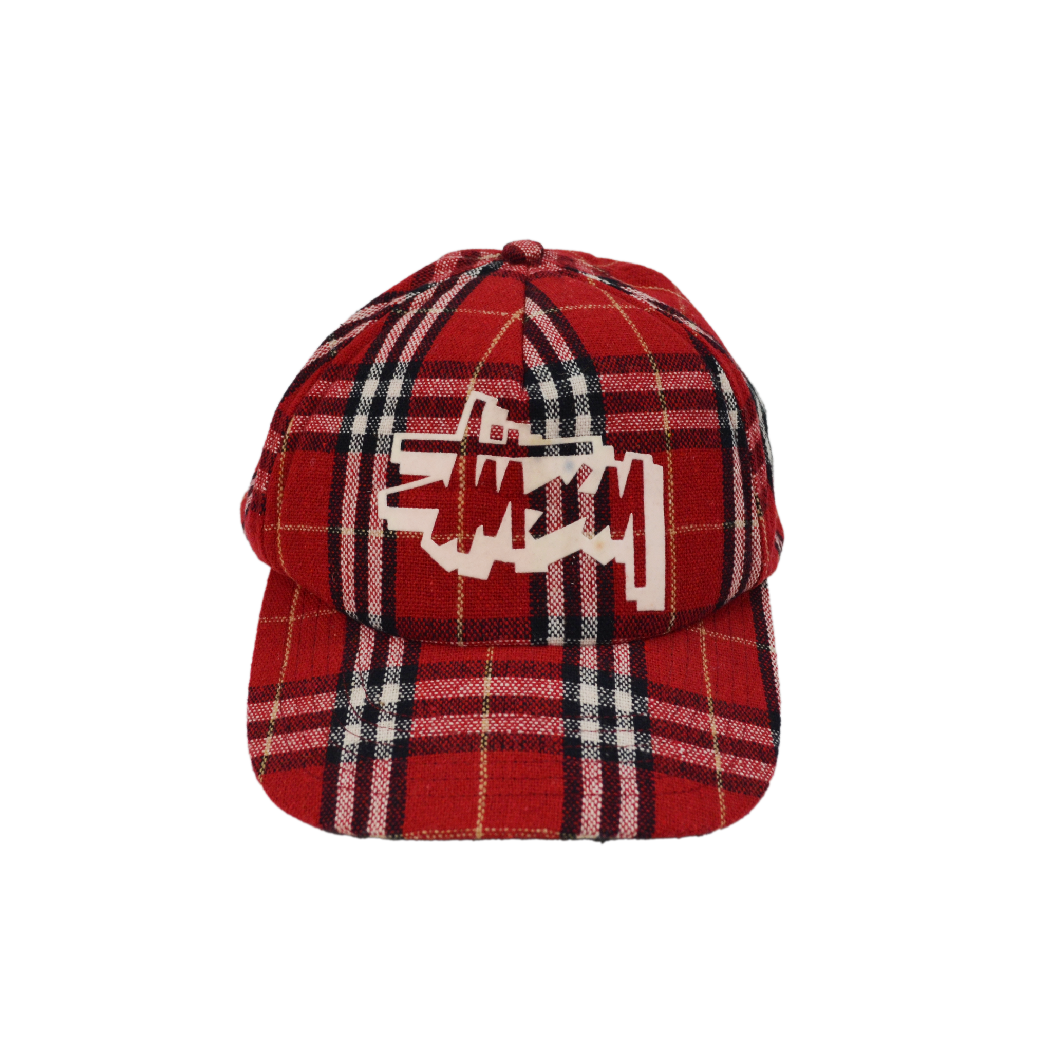 PLAID STUSSY HAT / OS