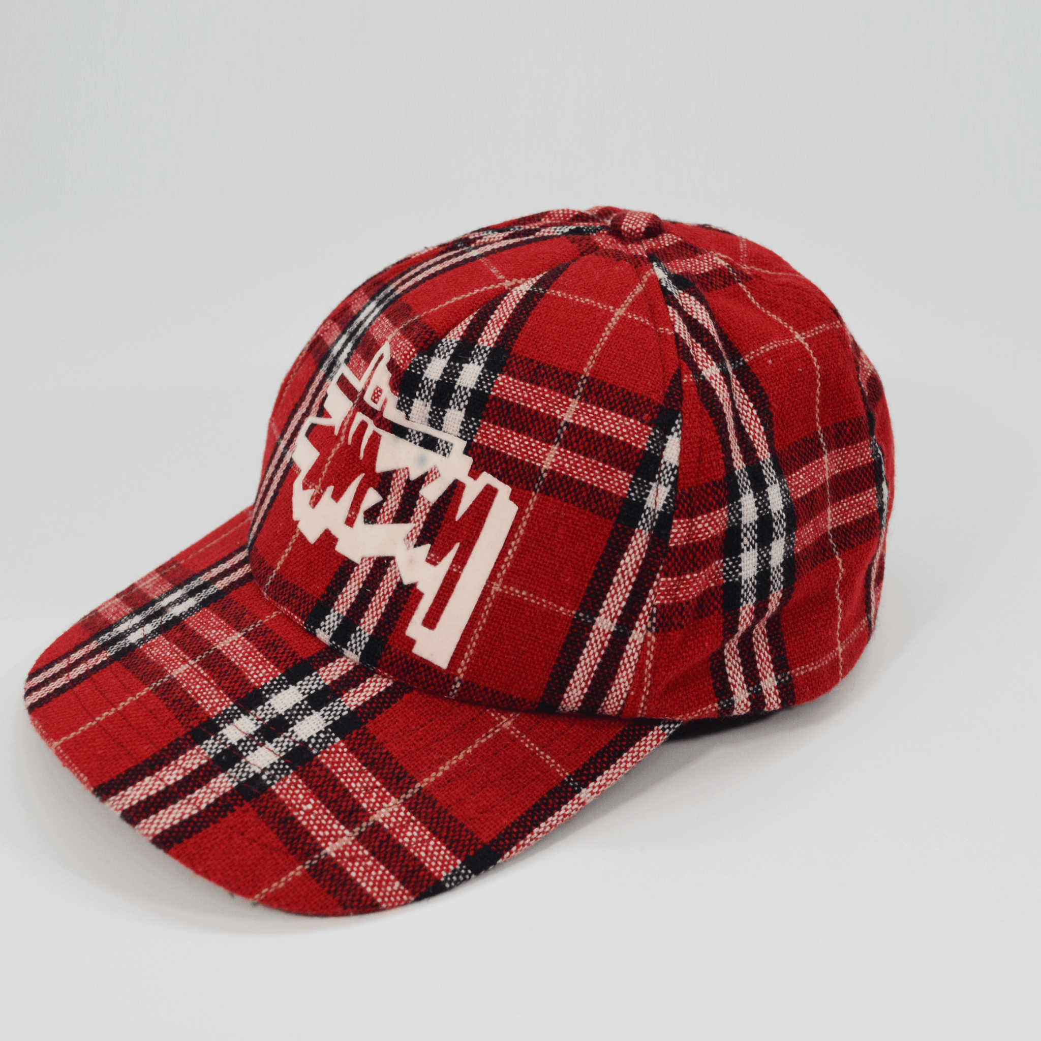 PLAID STUSSY HAT / OS